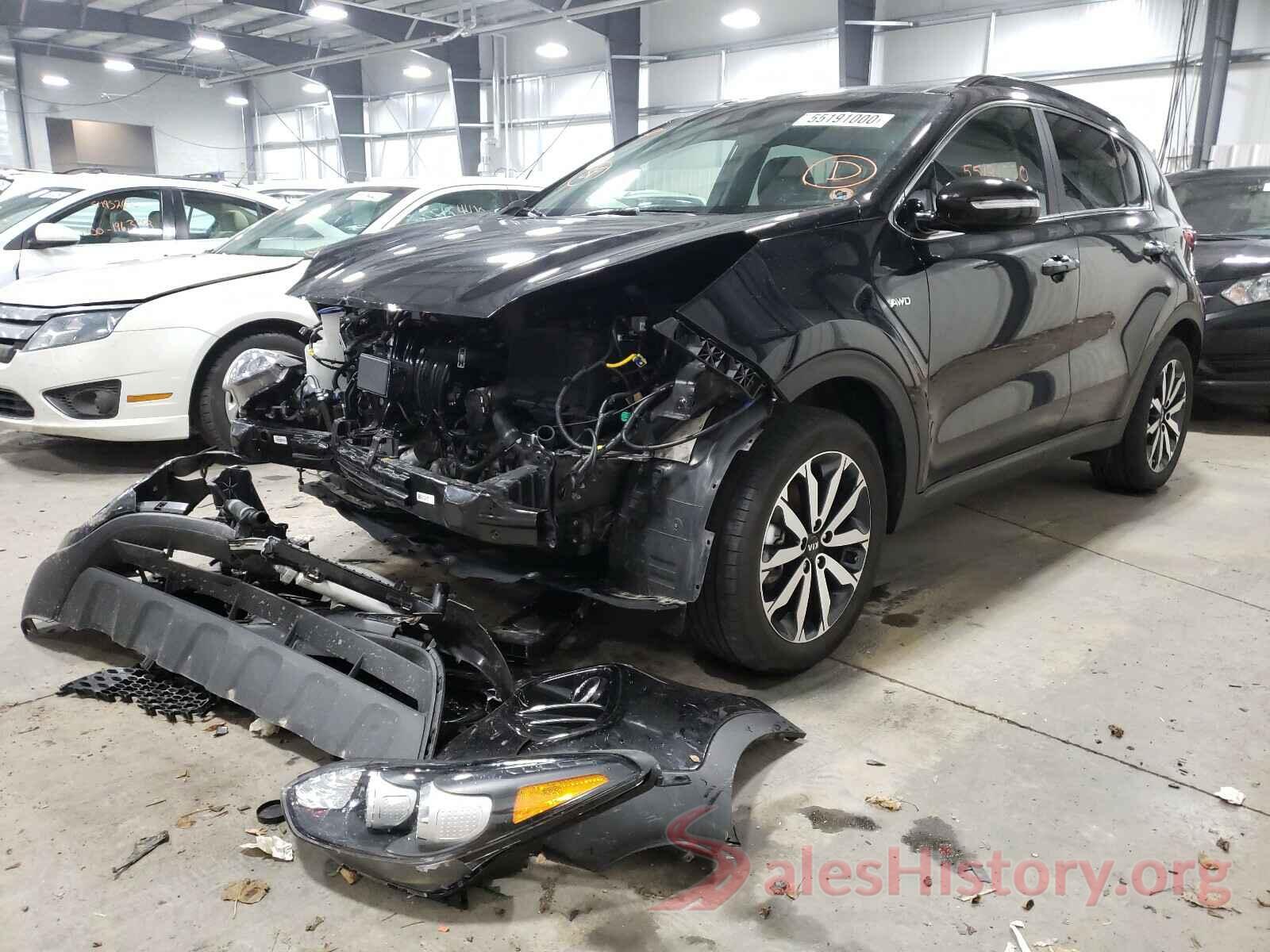 KNDPNCACXK7600626 2019 KIA SPORTAGE