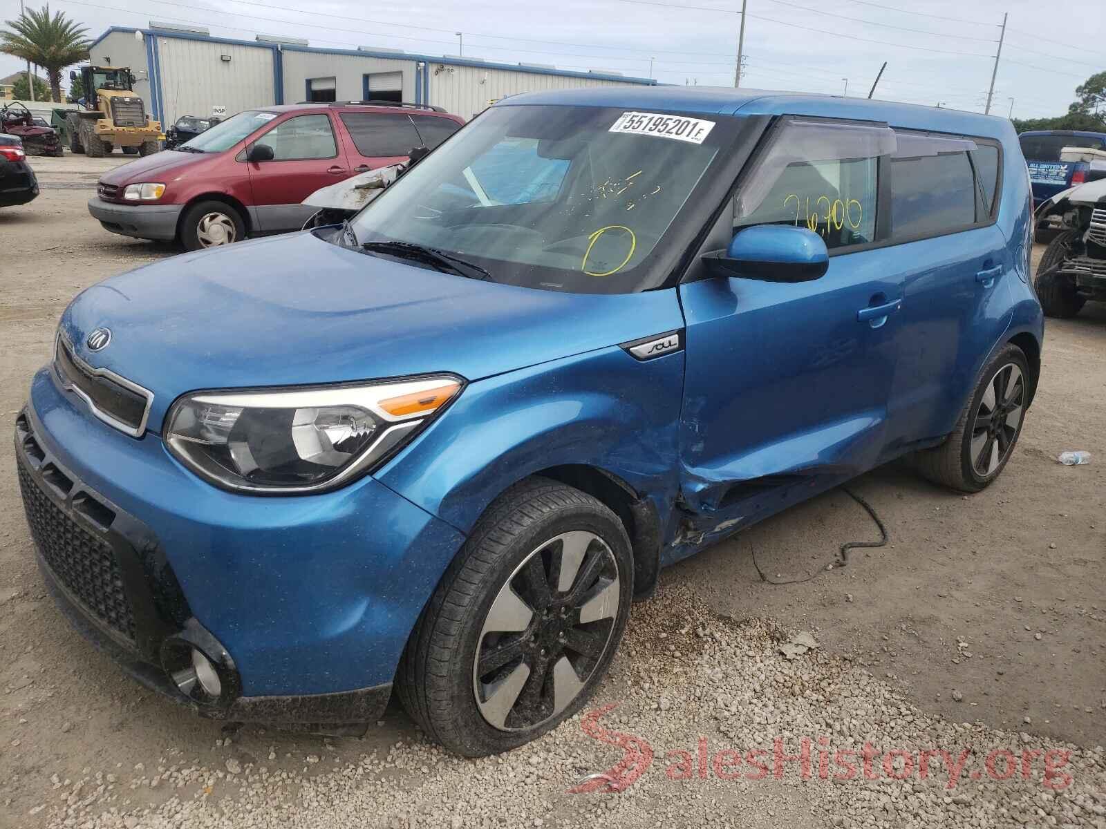 KNDJP3A57G7298110 2016 KIA SOUL