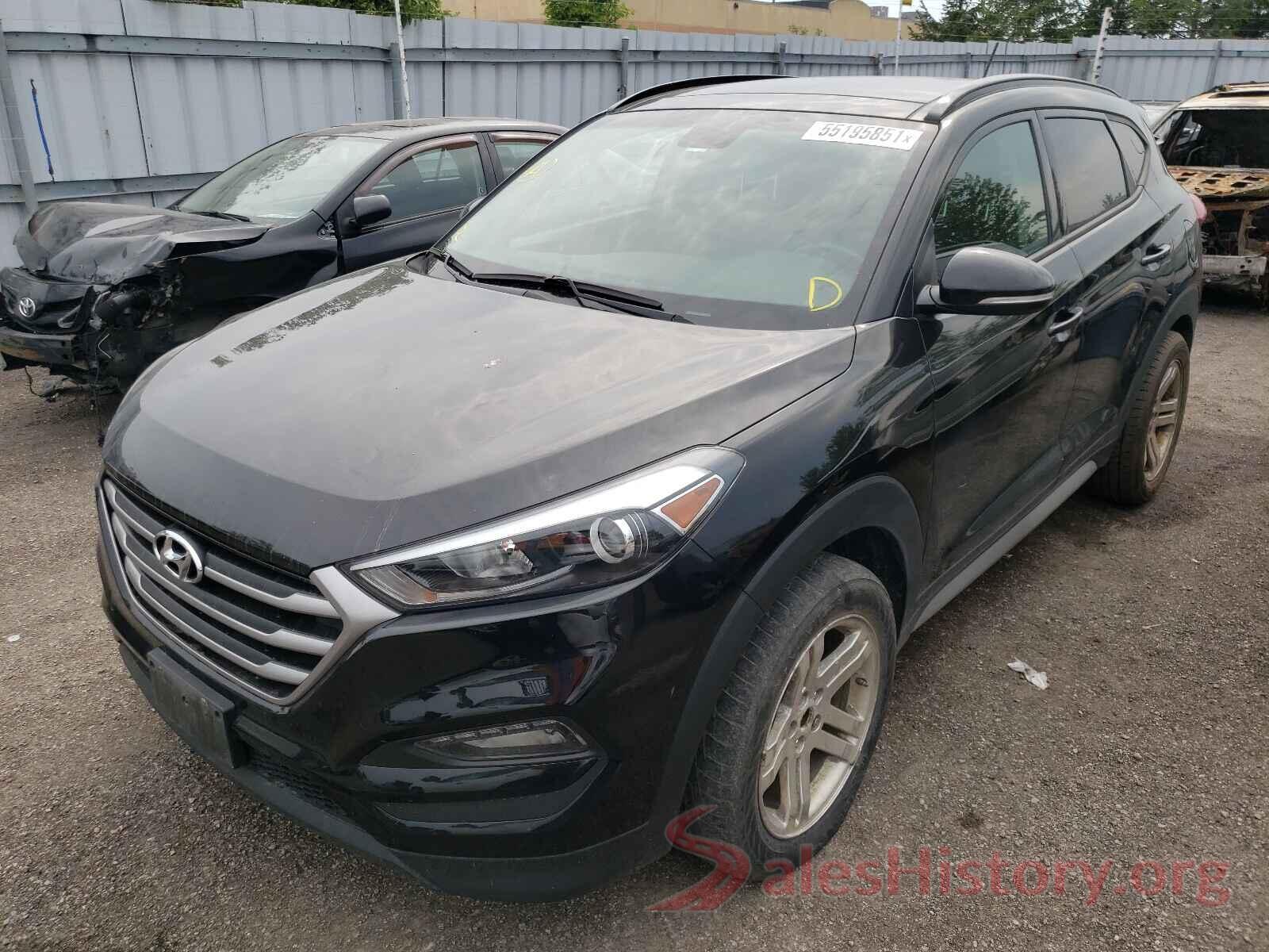 KM8J3CA42HU491217 2017 HYUNDAI TUCSON