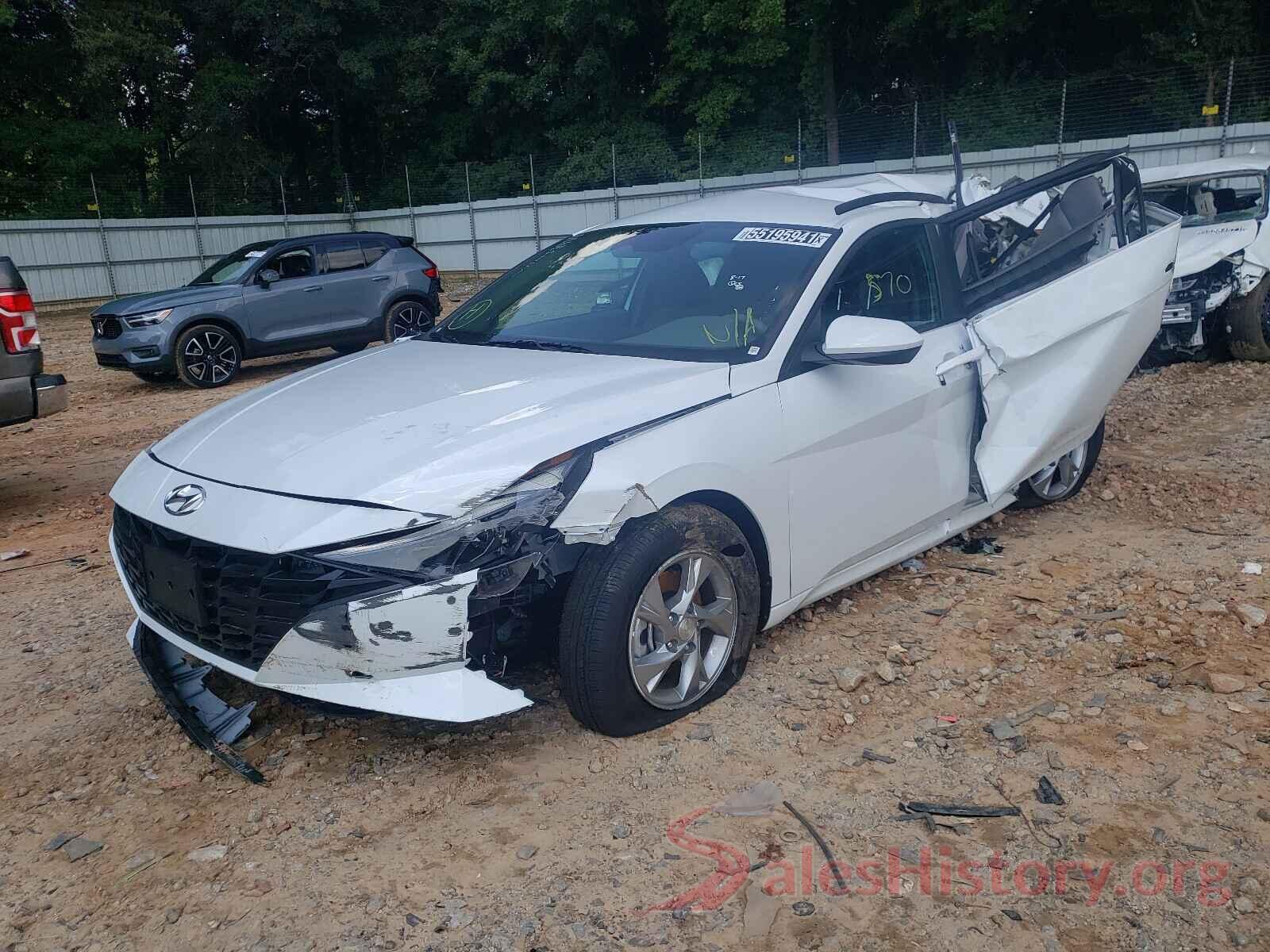 5NPLL4AG2MH052889 2021 HYUNDAI ELANTRA