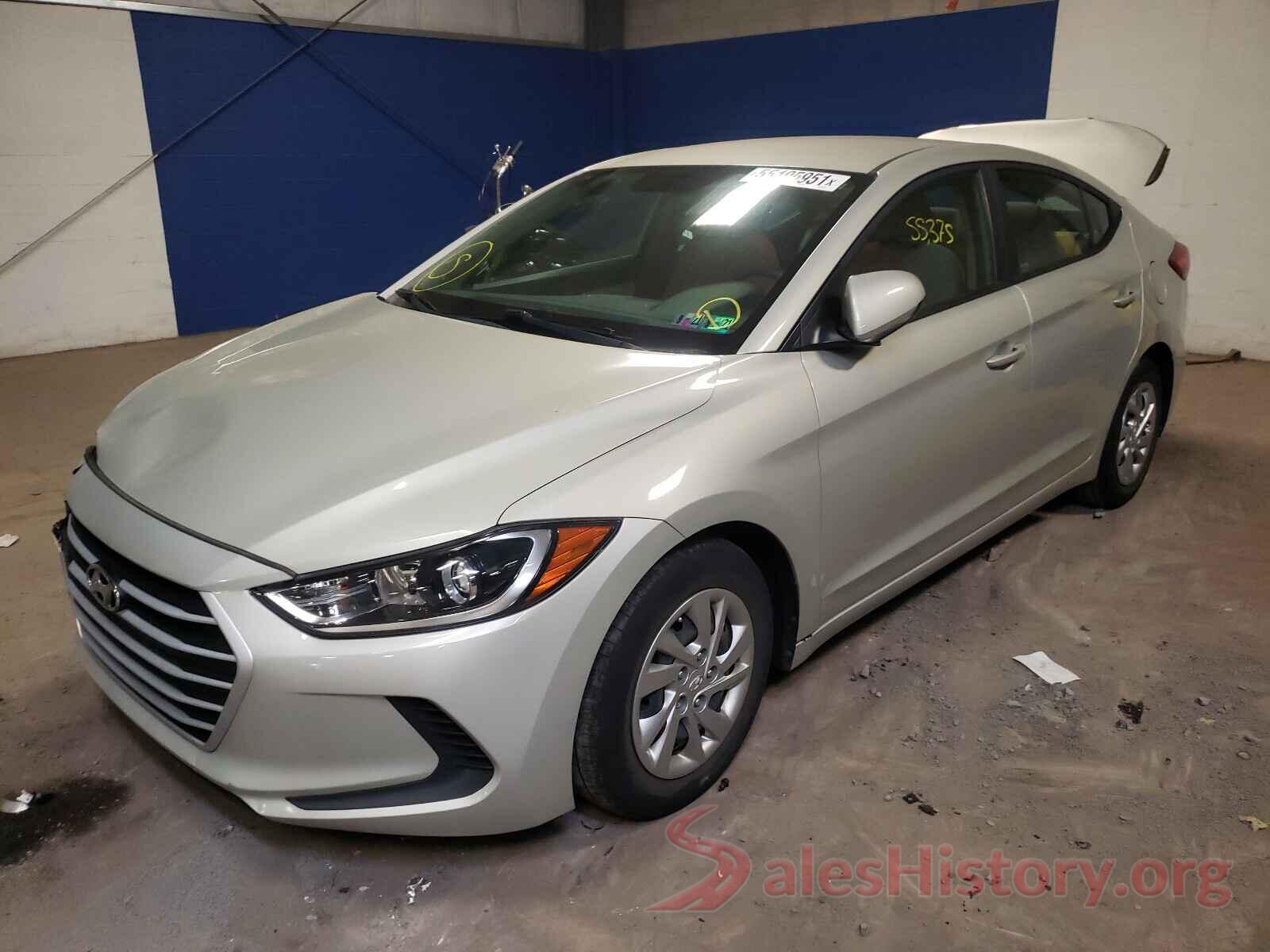 KMHD74LF7HU398733 2017 HYUNDAI ELANTRA