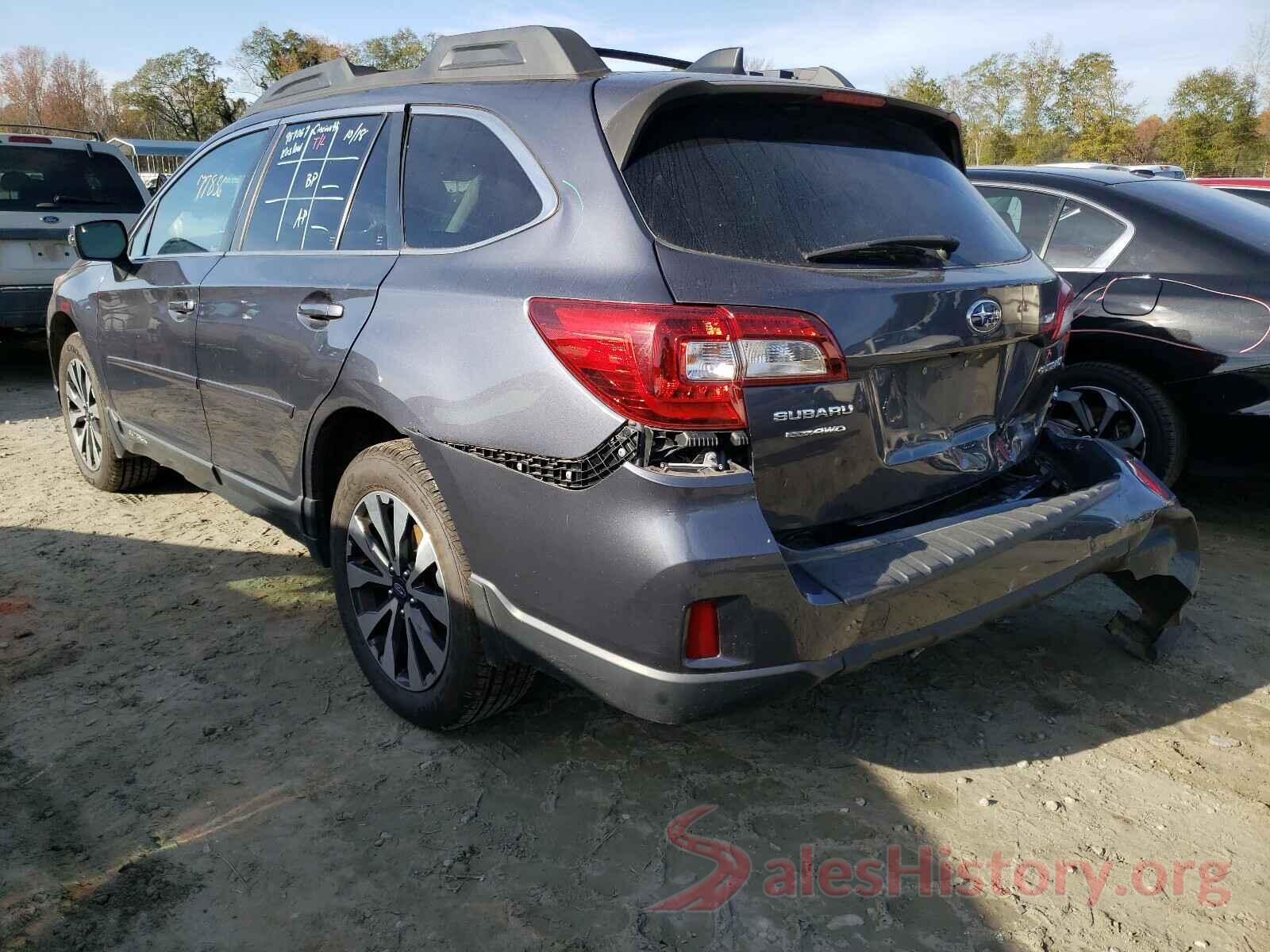 4S4BSBNC8G3207337 2016 SUBARU OUTBACK