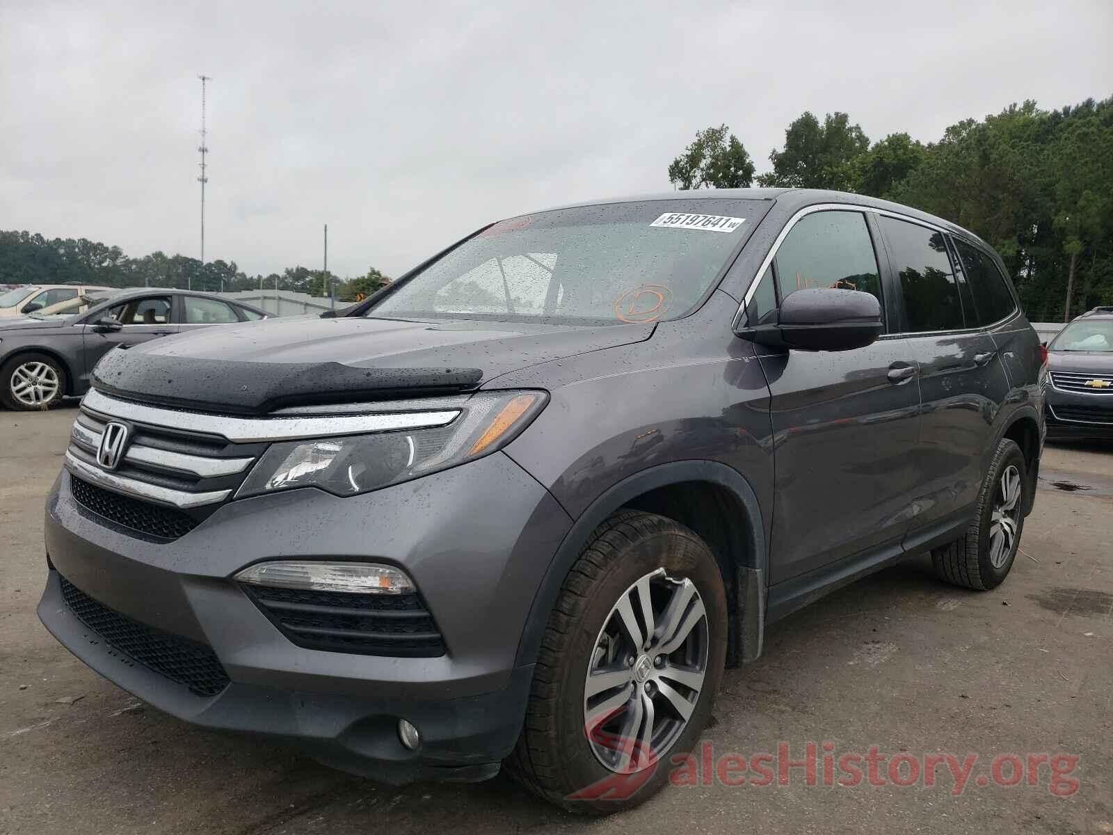 5FNYF5H89HB028174 2017 HONDA PILOT