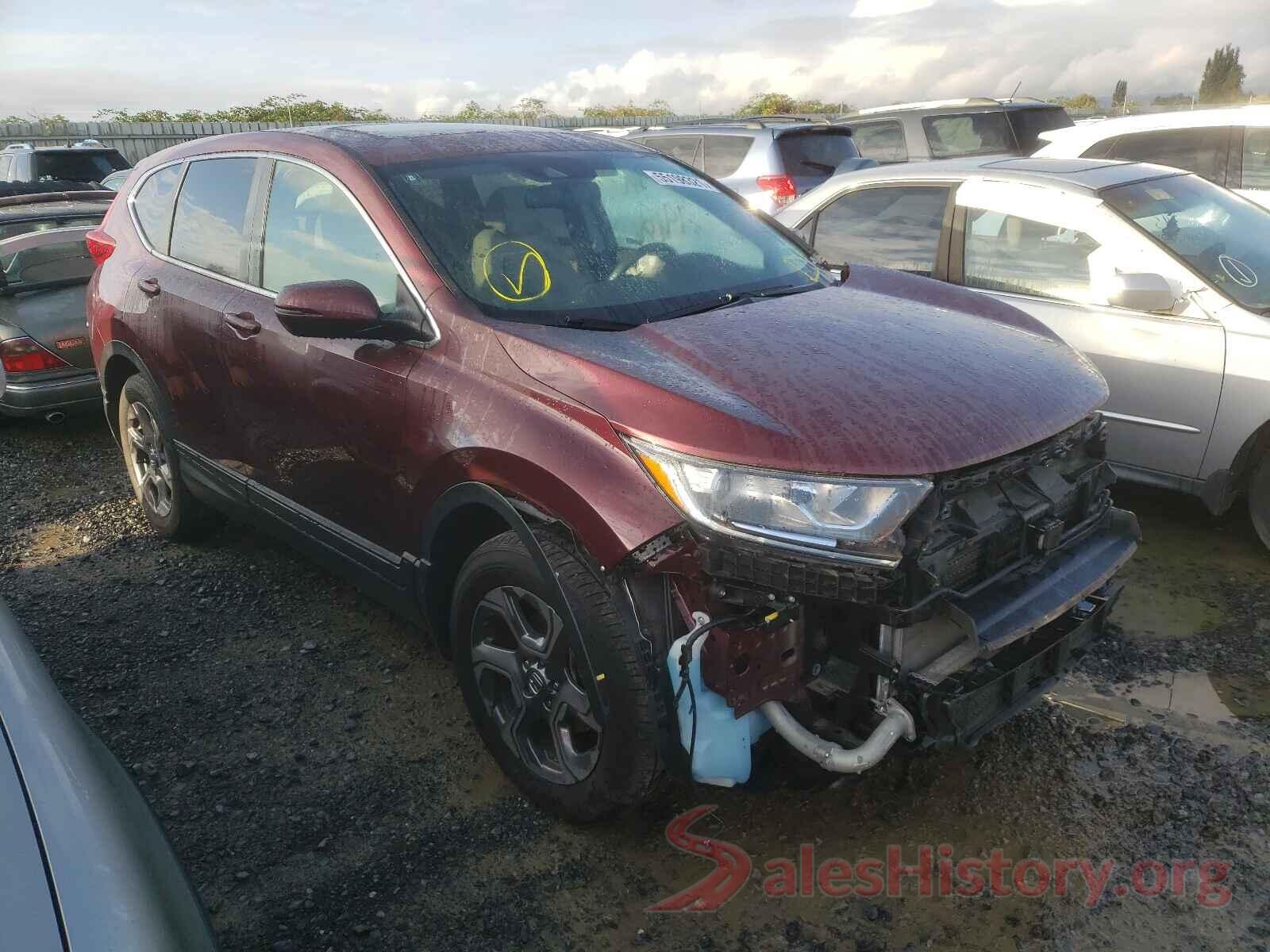 5J6RW2H86KL005663 2019 HONDA CRV