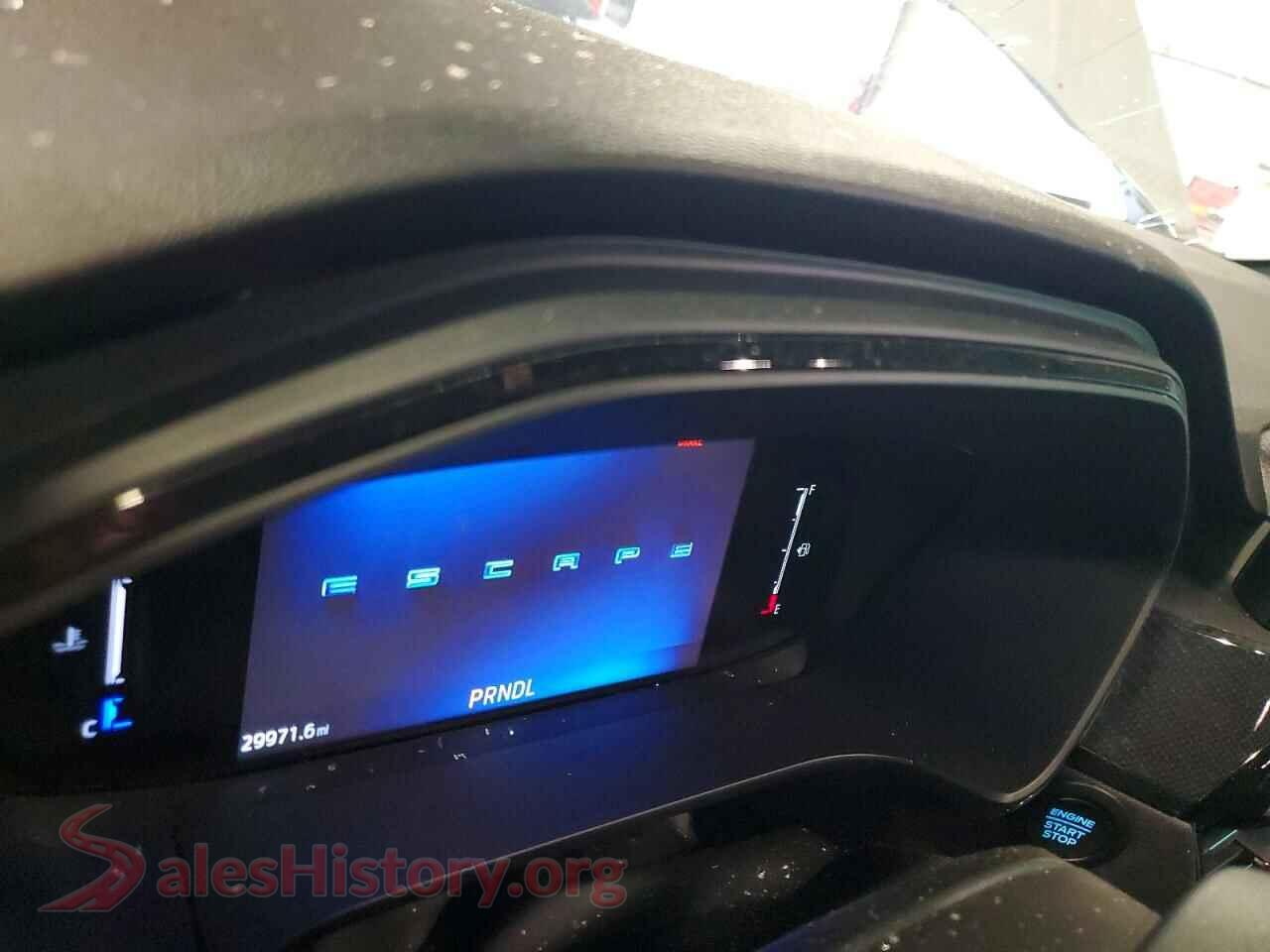 2025 FORD ESCAPE VIN 1FMCU9NAXSUA57112, interior center console
