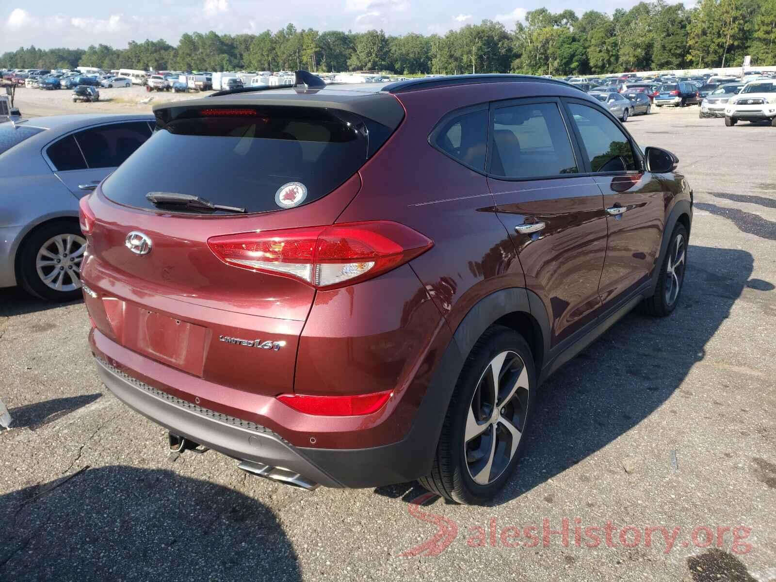 KM8J33A21GU180908 2016 HYUNDAI TUCSON