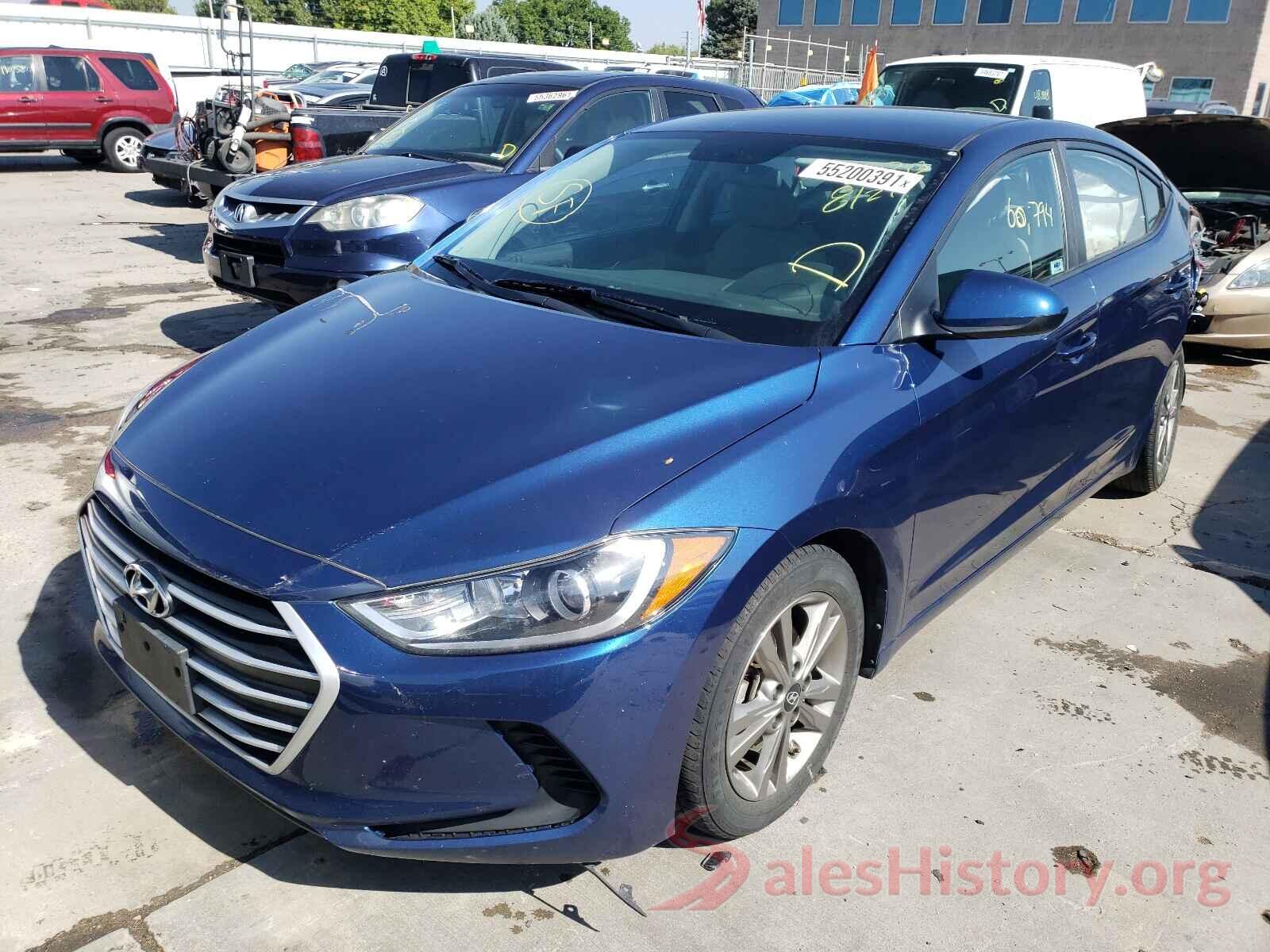 5NPD84LF5JH348981 2018 HYUNDAI ELANTRA