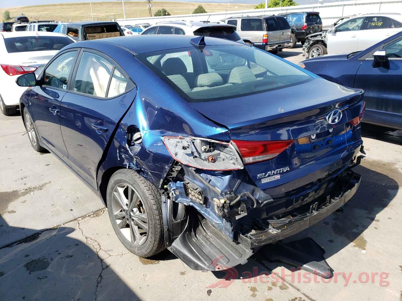 5NPD84LF5JH348981 2018 HYUNDAI ELANTRA