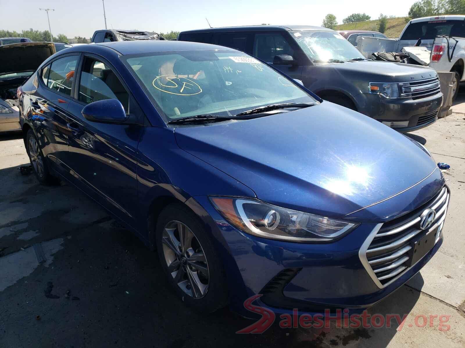 5NPD84LF5JH348981 2018 HYUNDAI ELANTRA