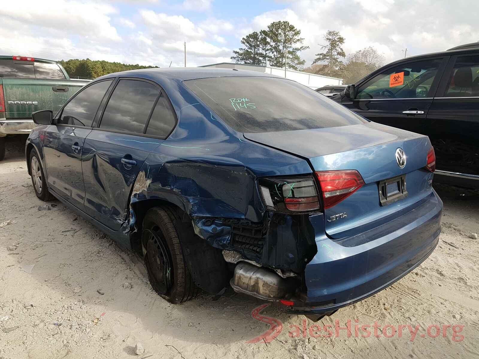 3VW267AJ2GM290706 2016 VOLKSWAGEN JETTA