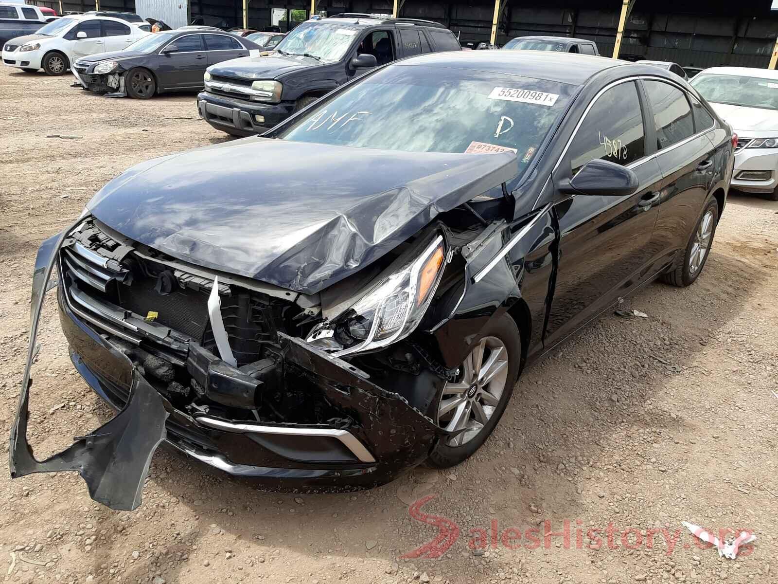 5NPE24AF5GH391220 2016 HYUNDAI SONATA