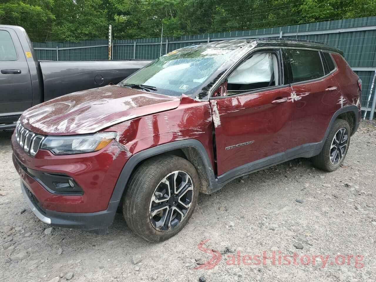 3C4NJDCB8NT125300 2022 JEEP COMPASS