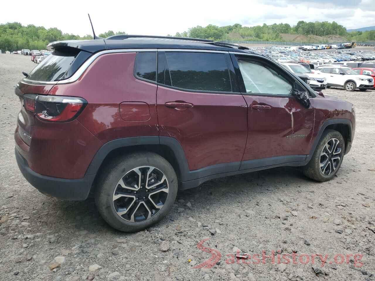 3C4NJDCB8NT125300 2022 JEEP COMPASS