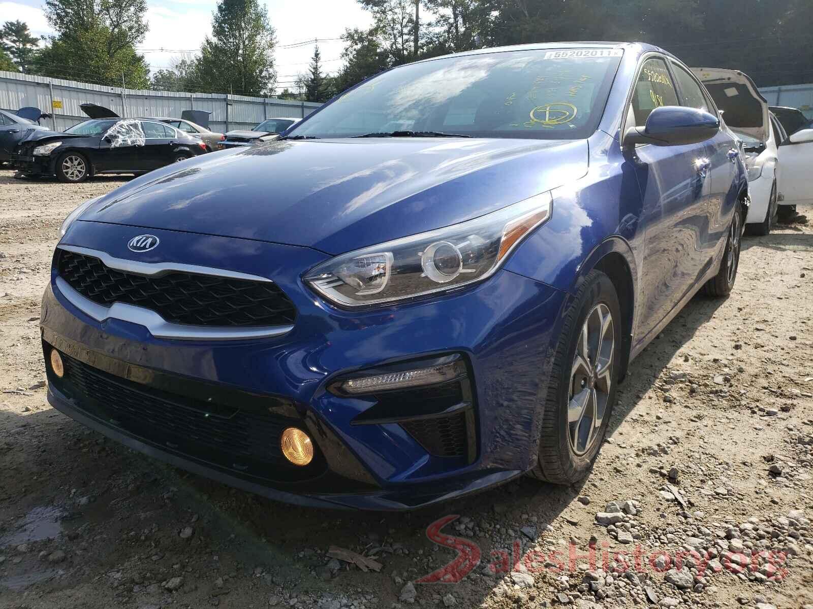 3KPF24AD7LE163222 2020 KIA FORTE