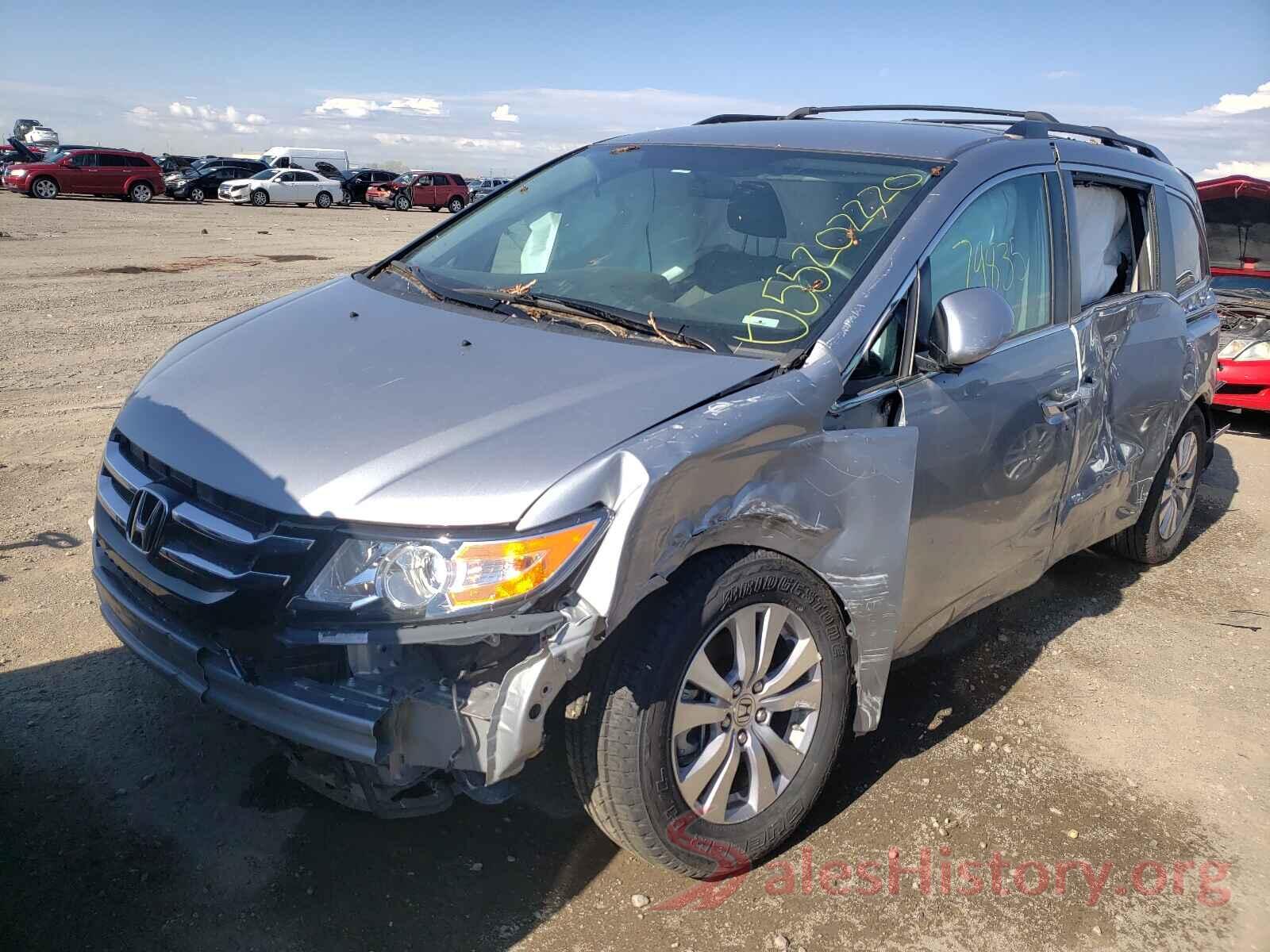 5FNRL5H37GB101073 2016 HONDA ODYSSEY