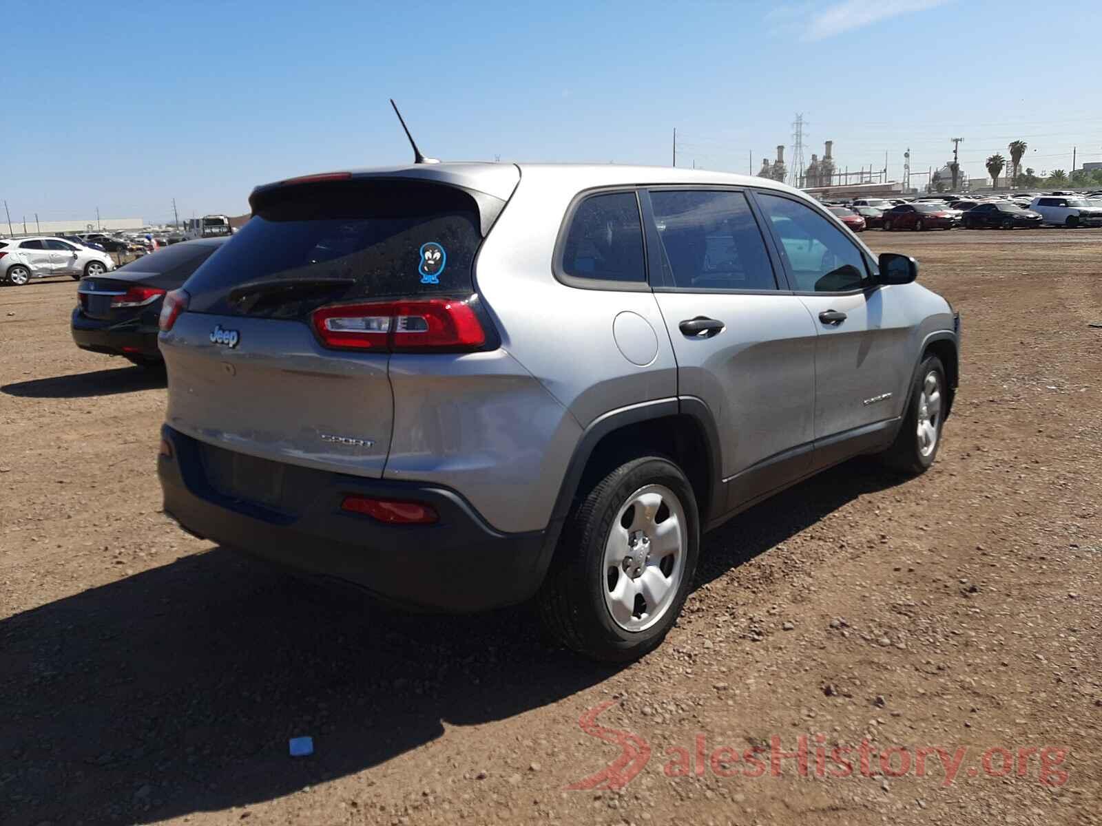 1C4PJLAB5GW212316 2016 JEEP CHEROKEE