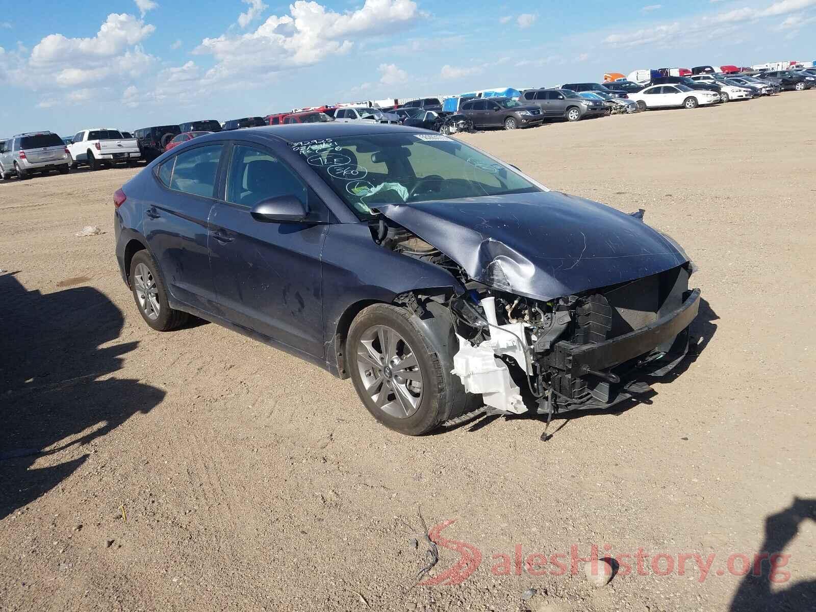 KMHD74LF0JU445915 2018 HYUNDAI ELANTRA