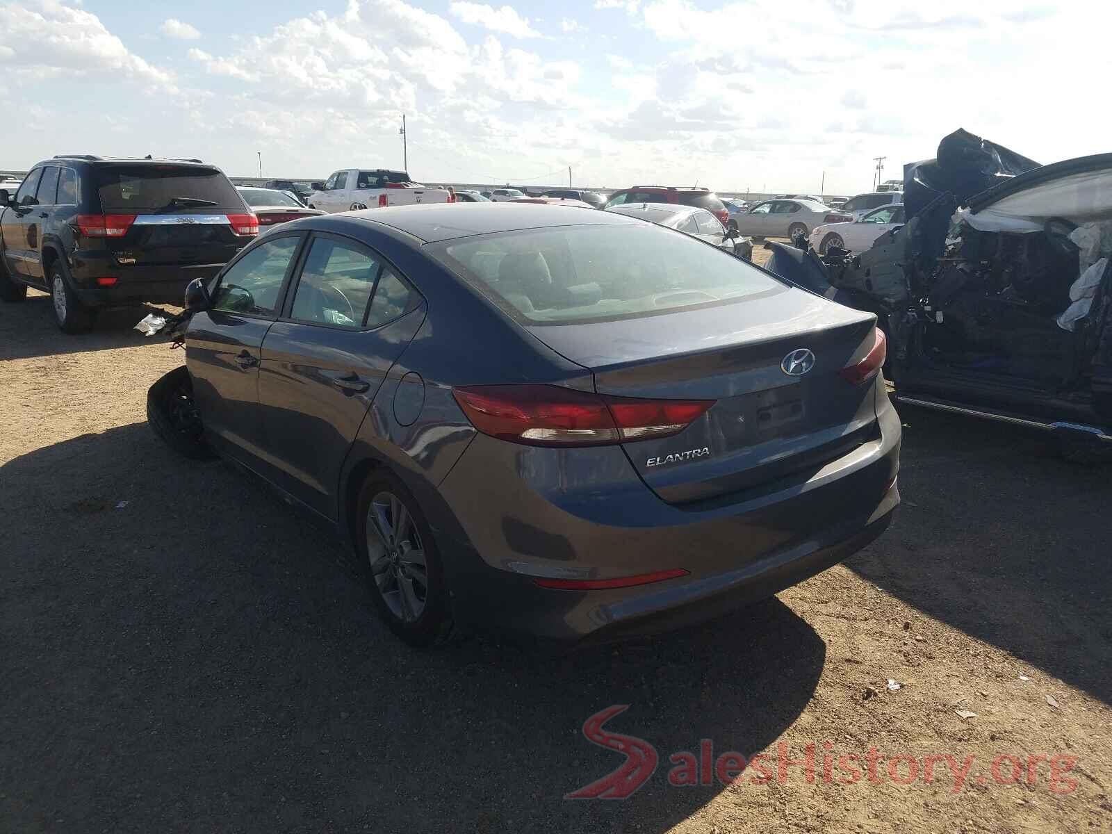 KMHD74LF0JU445915 2018 HYUNDAI ELANTRA