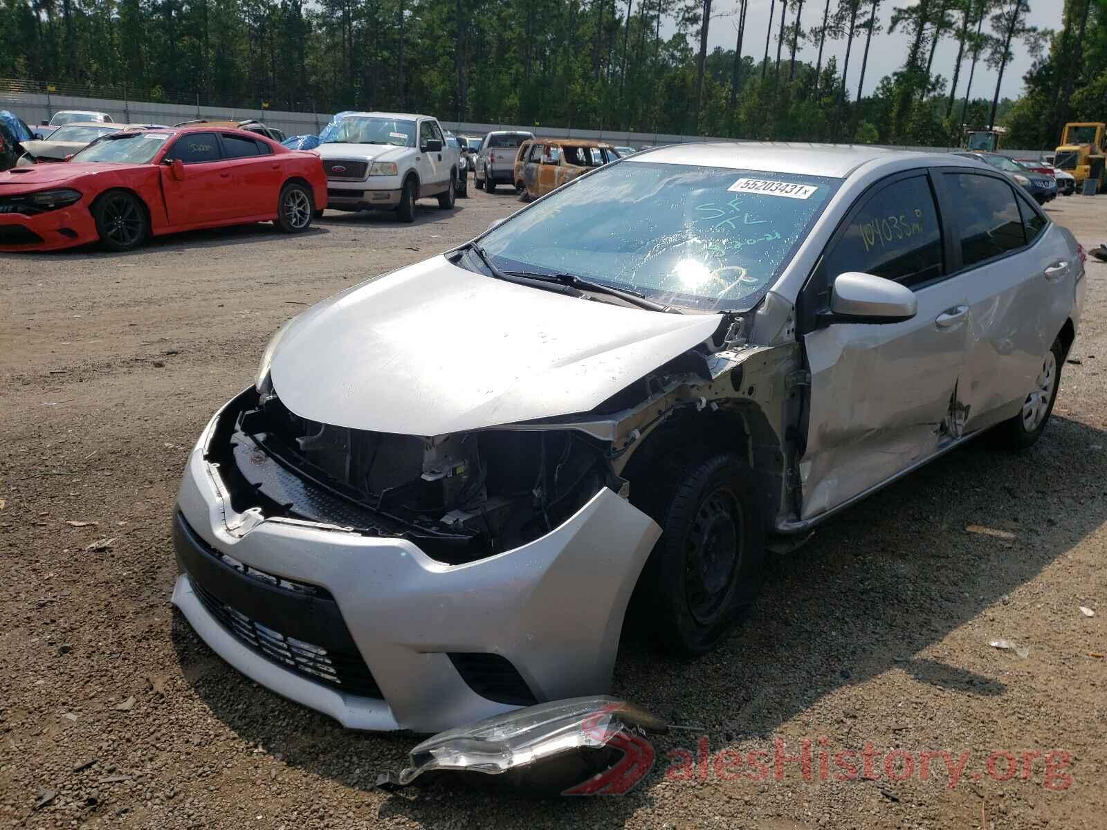 5YFBURHE6GP538803 2016 TOYOTA COROLLA