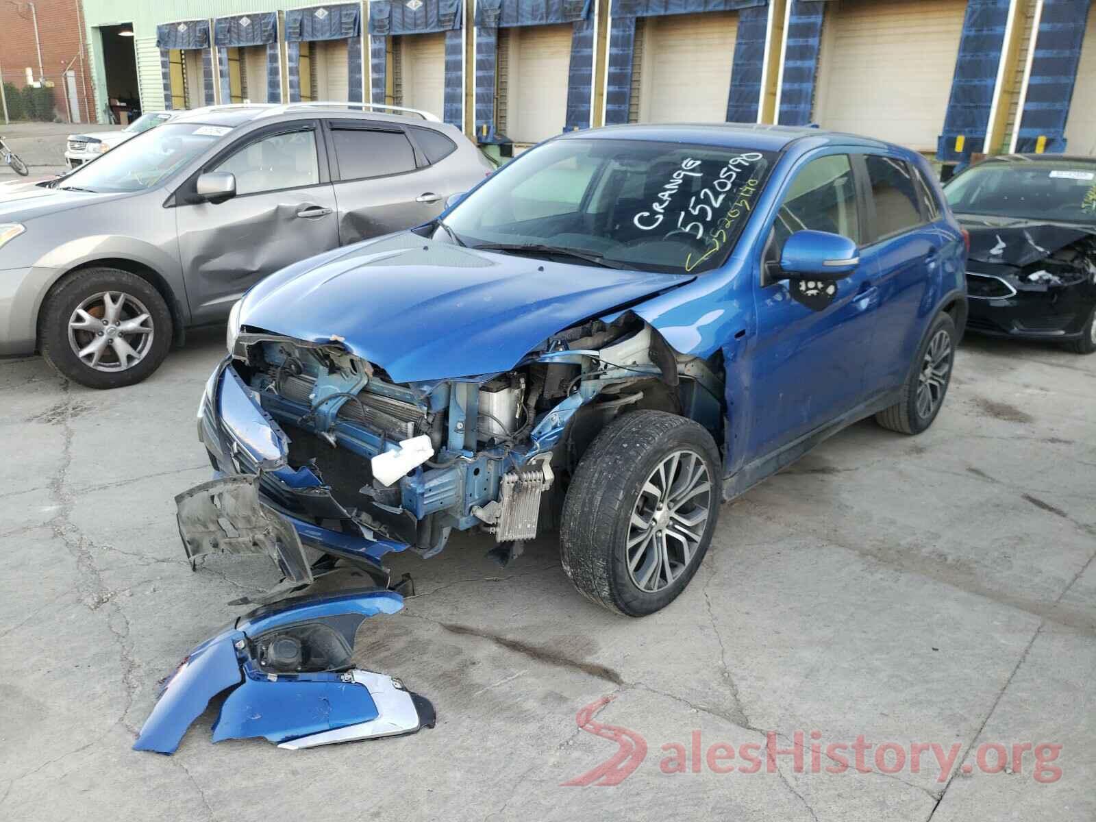 JA4AP3AU0HZ058744 2017 MITSUBISHI OUTLANDER