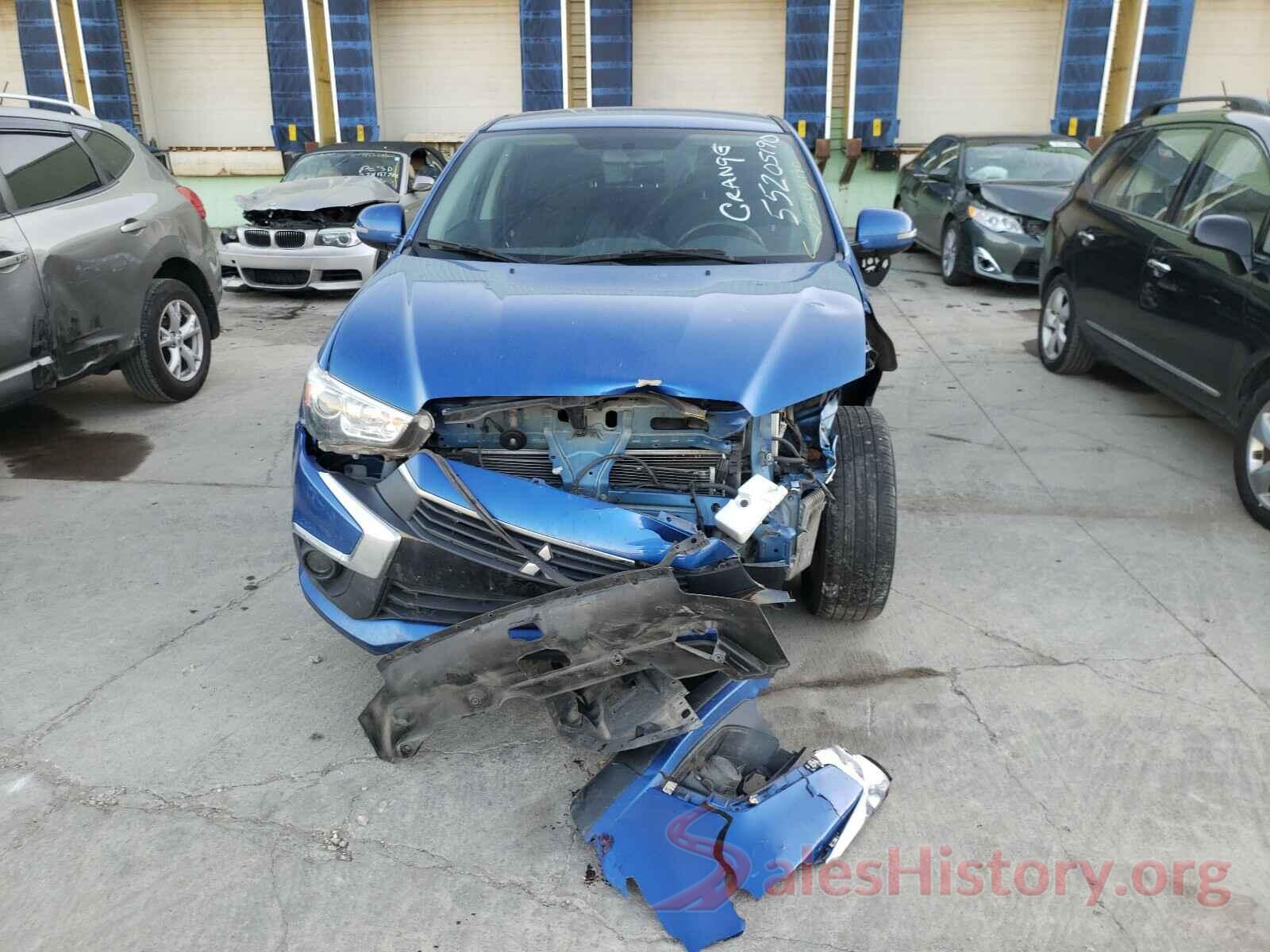 JA4AP3AU0HZ058744 2017 MITSUBISHI OUTLANDER