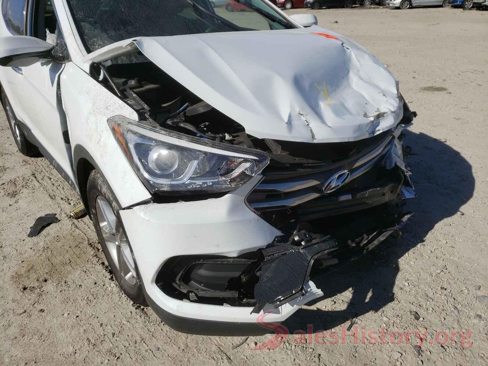 5NMZT3LB9JH056839 2018 HYUNDAI SANTA FE