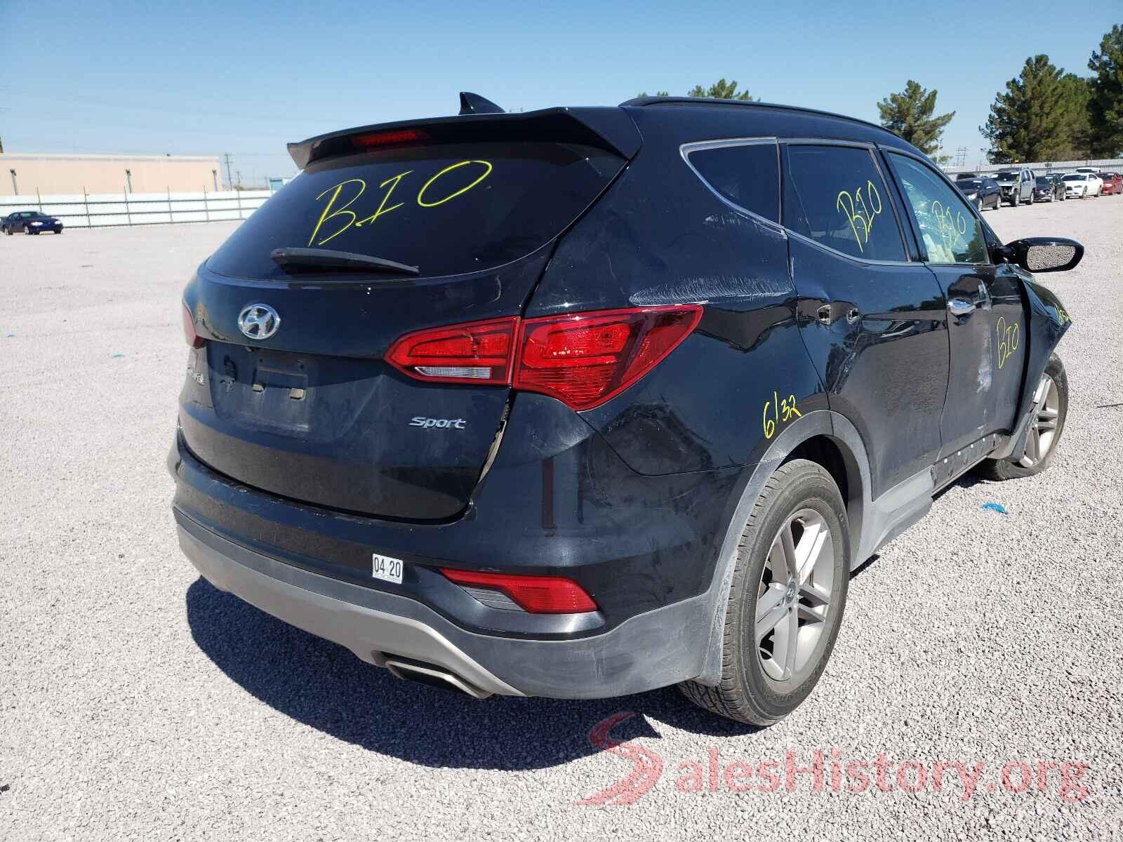 5NMZU3LB9HH043208 2017 HYUNDAI SANTA FE