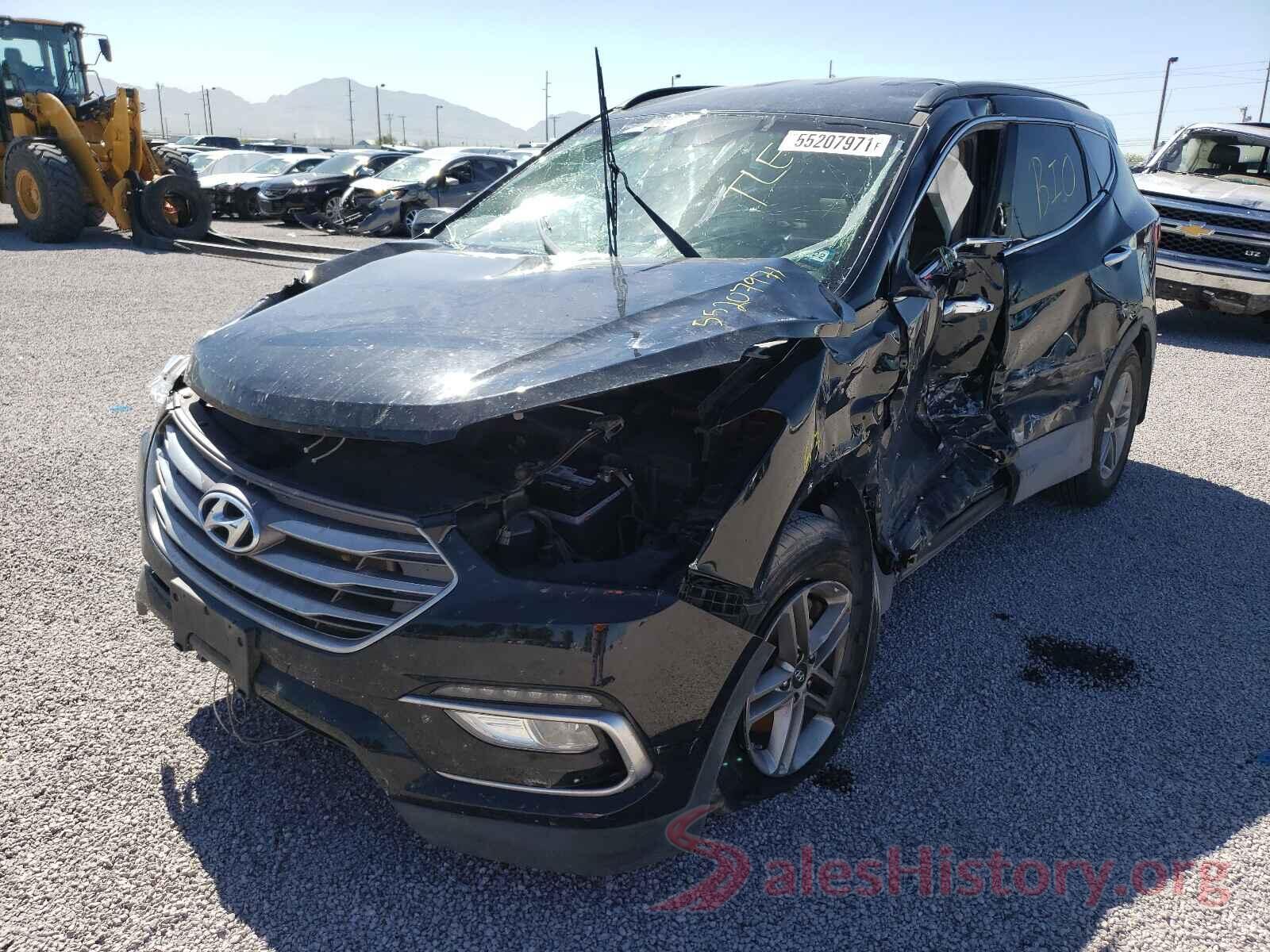 5NMZU3LB9HH043208 2017 HYUNDAI SANTA FE