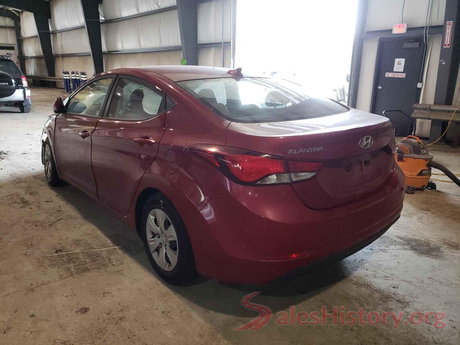 KMHDH4AE8GU623599 2016 HYUNDAI ELANTRA