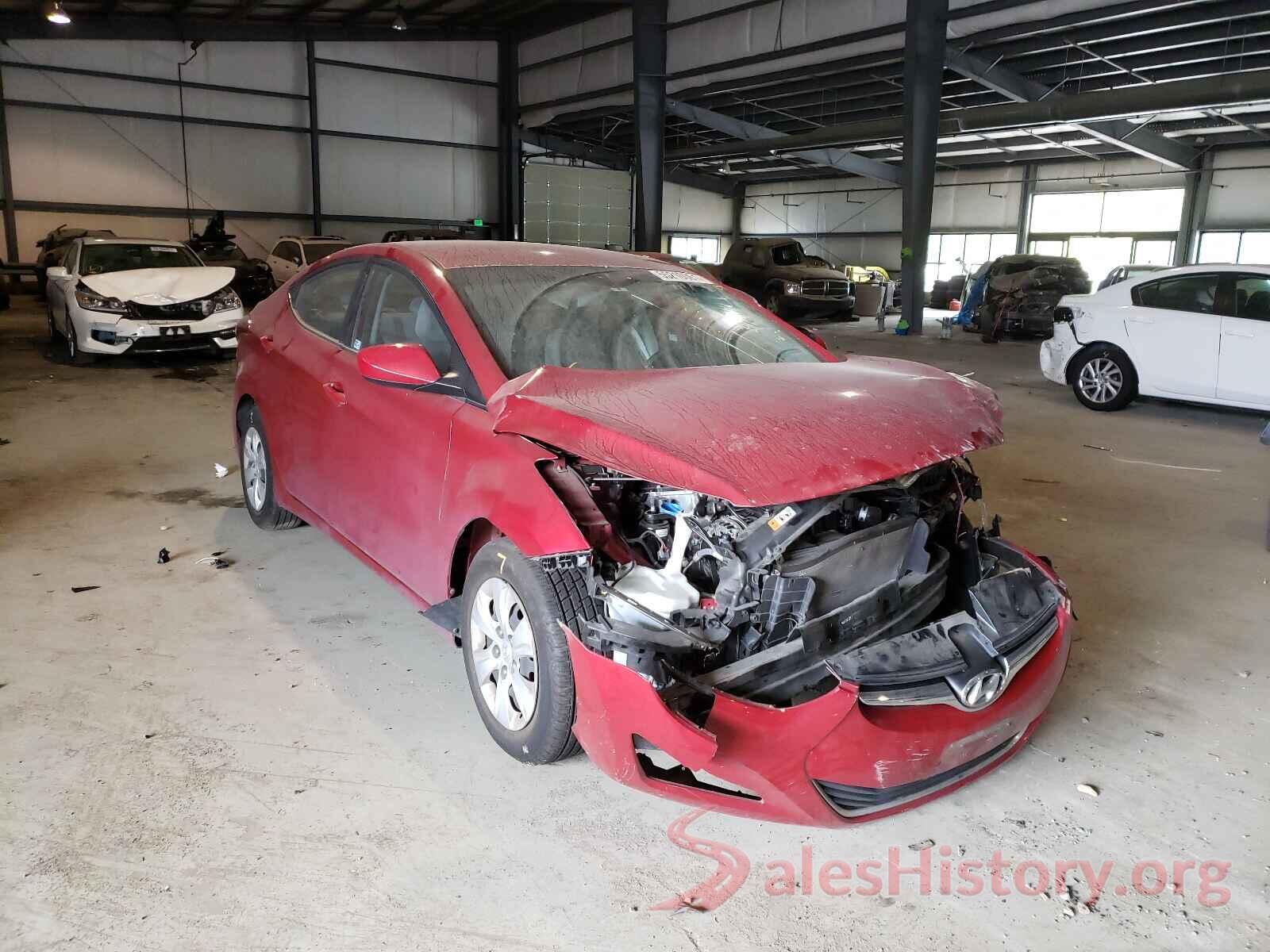 KMHDH4AE8GU623599 2016 HYUNDAI ELANTRA