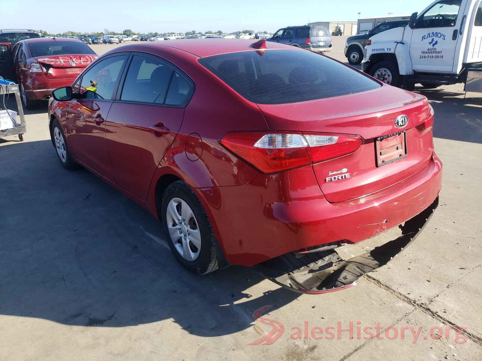 KNAFK4A68G5461276 2016 KIA FORTE