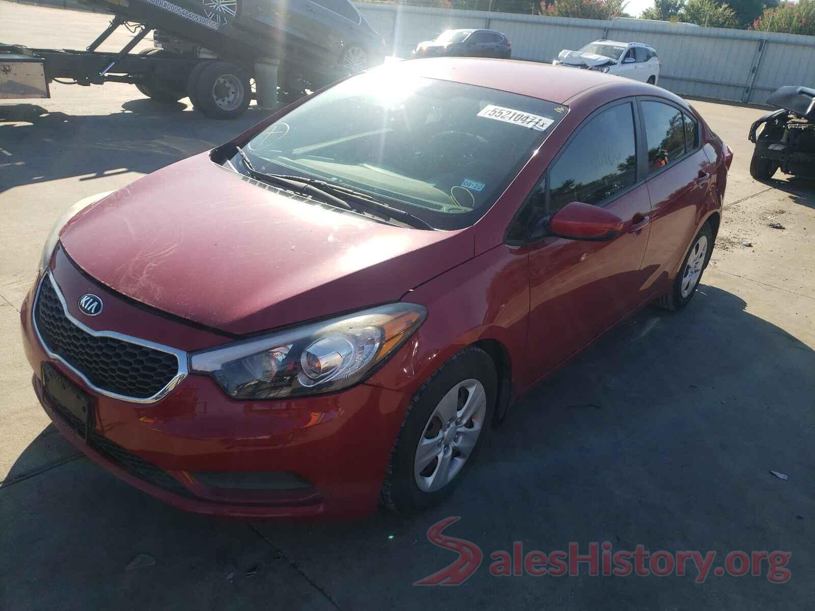 KNAFK4A68G5461276 2016 KIA FORTE