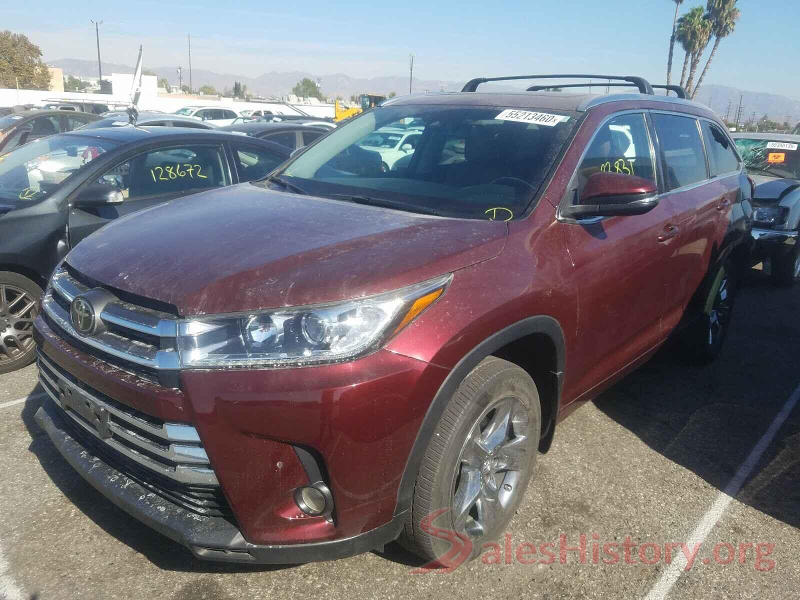 5TDDZRFH2JS884224 2018 TOYOTA HIGHLANDER