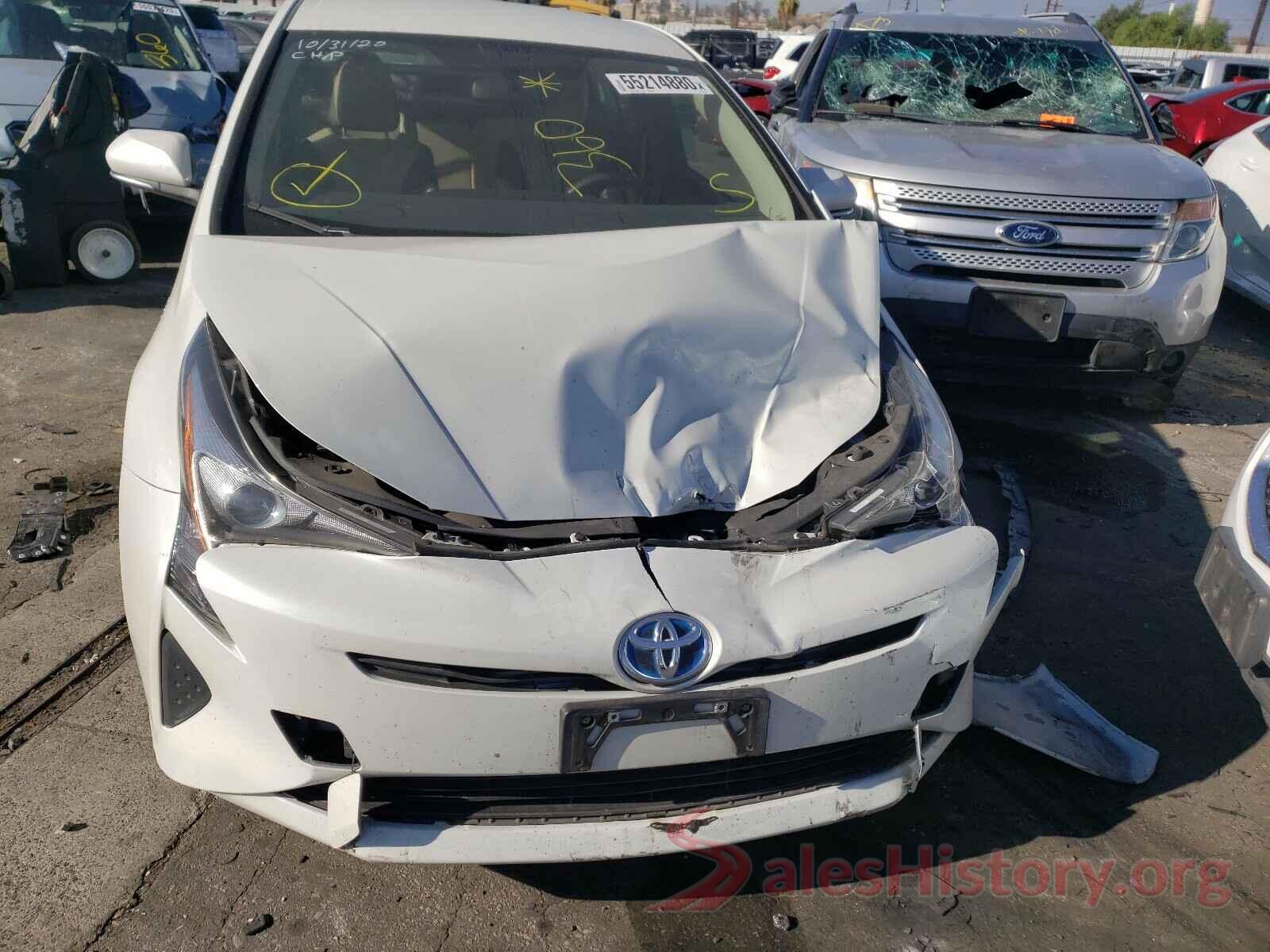 JTDKBRFU3G3015697 2016 TOYOTA PRIUS