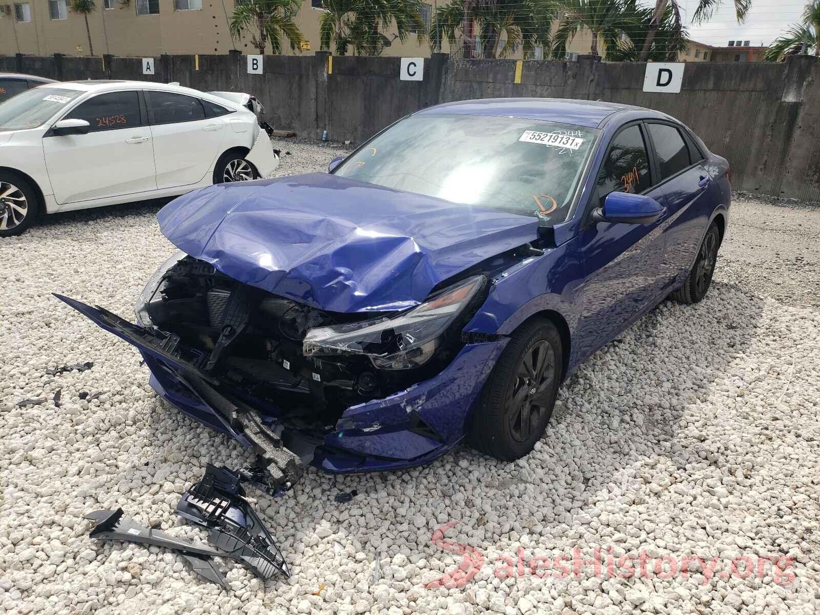 KMHLM4AG4MU140244 2021 HYUNDAI ELANTRA