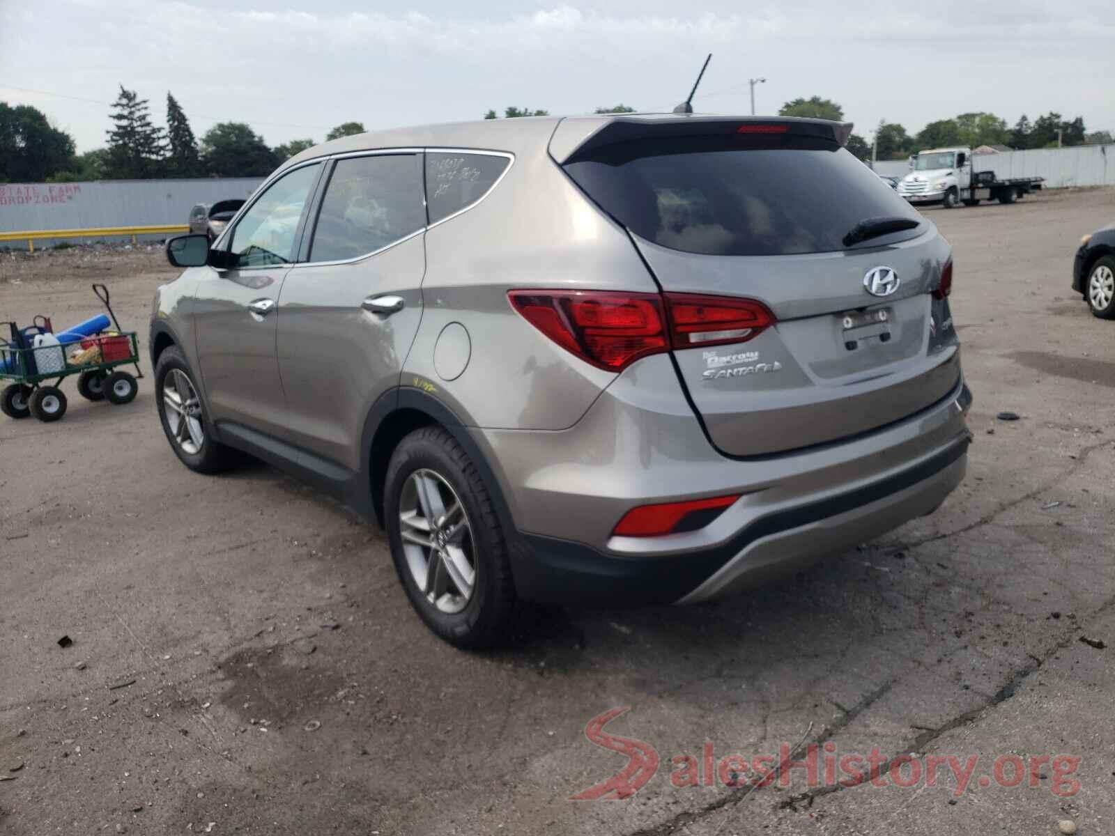 5NMZT3LB5JH080068 2018 HYUNDAI SANTA FE