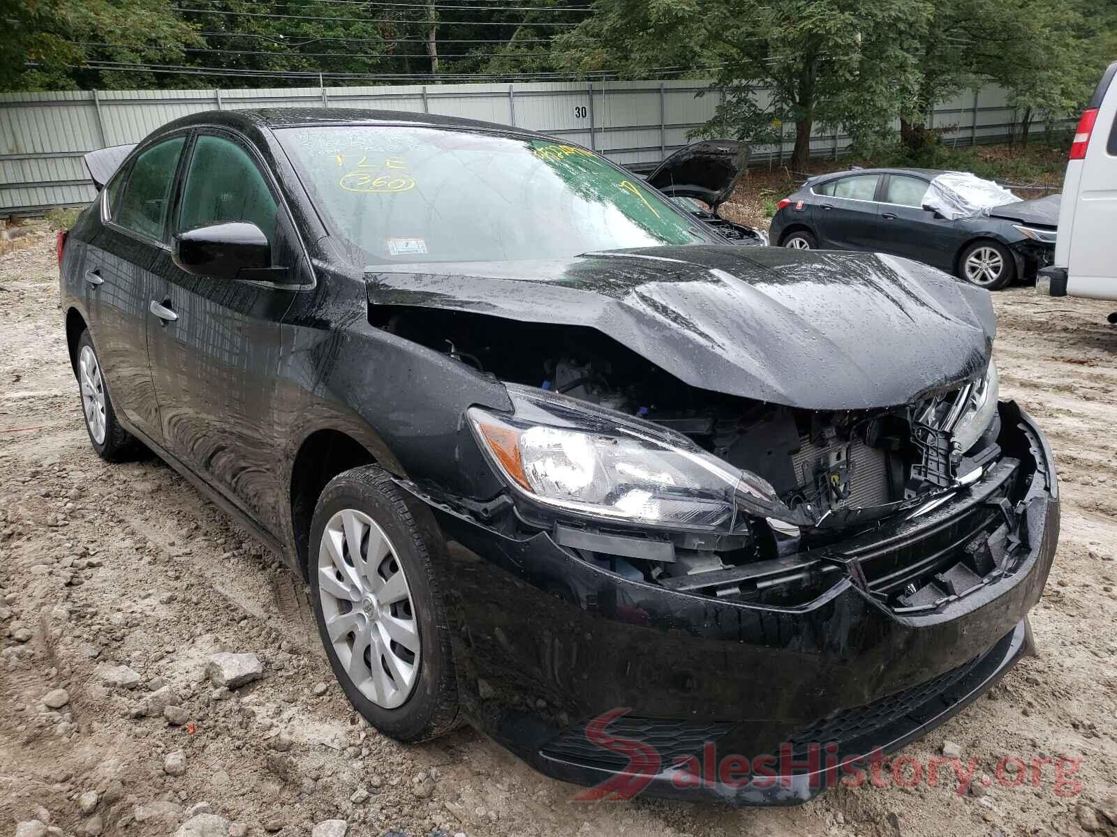 3N1AB7AP8KY316132 2019 NISSAN SENTRA