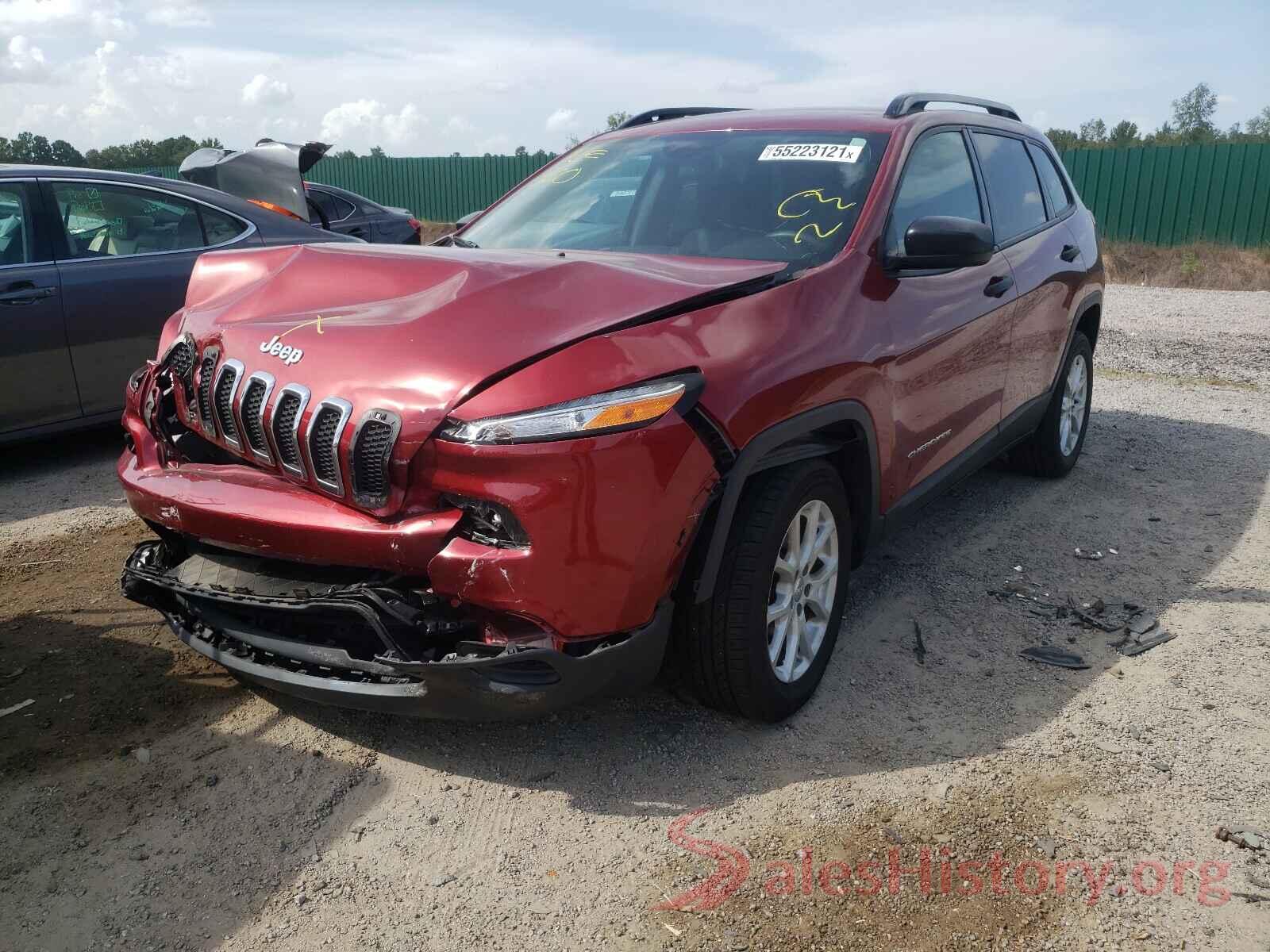 1C4PJLAB0HW591906 2017 JEEP CHEROKEE