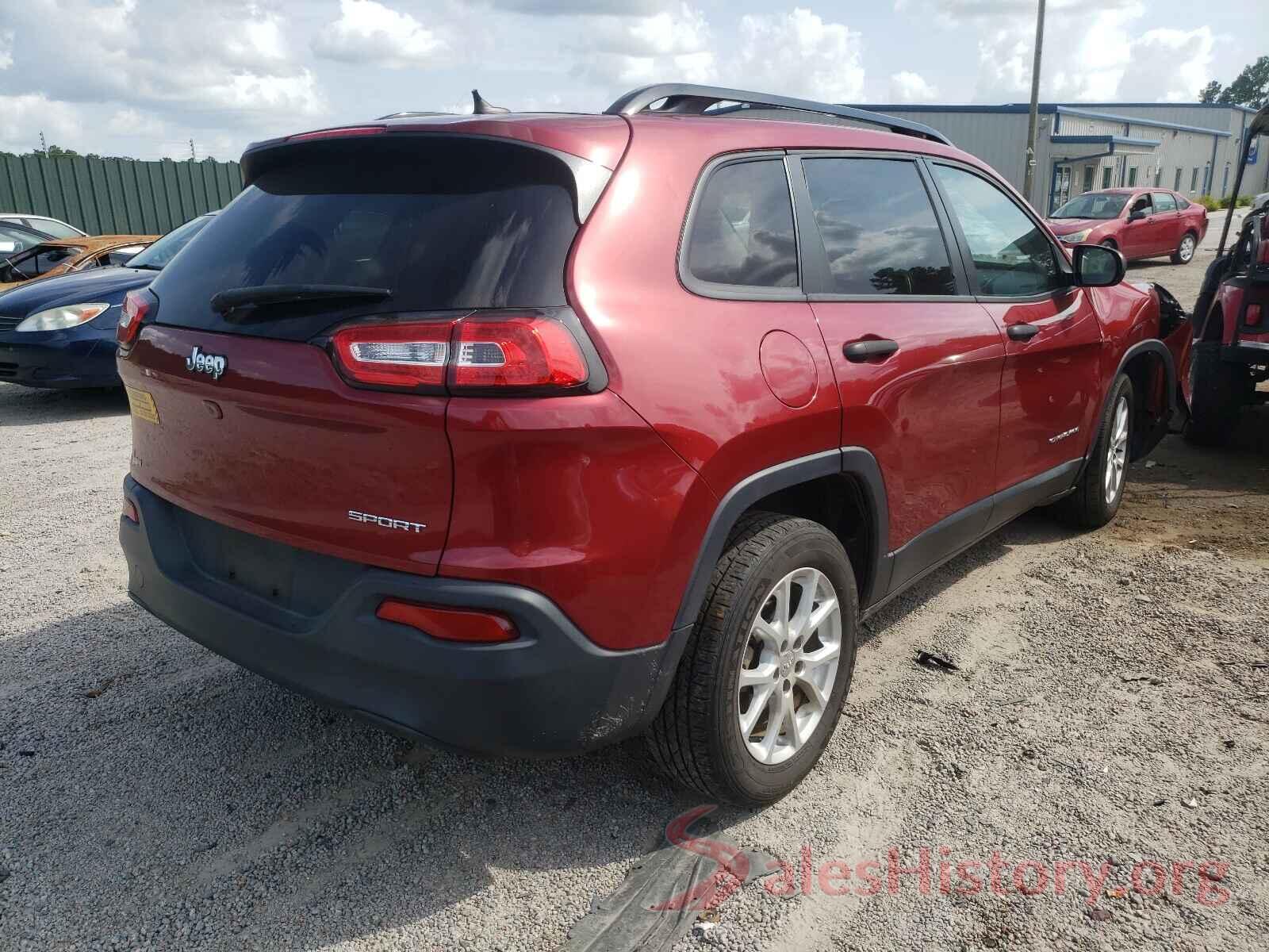 1C4PJLAB0HW591906 2017 JEEP CHEROKEE