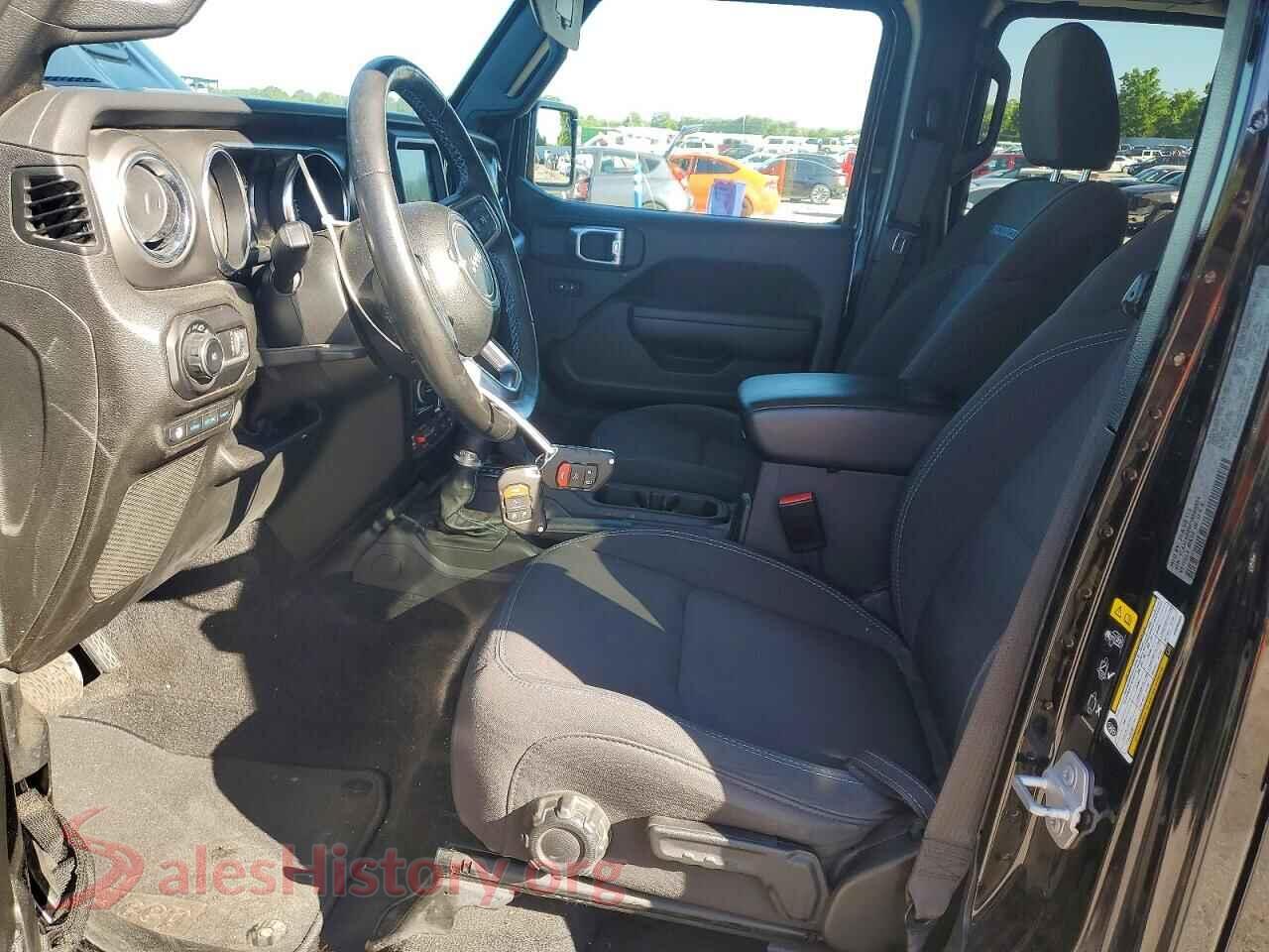 2023 JEEP WRANGLER VIN 1C4JJXR69PW566554, engine bay