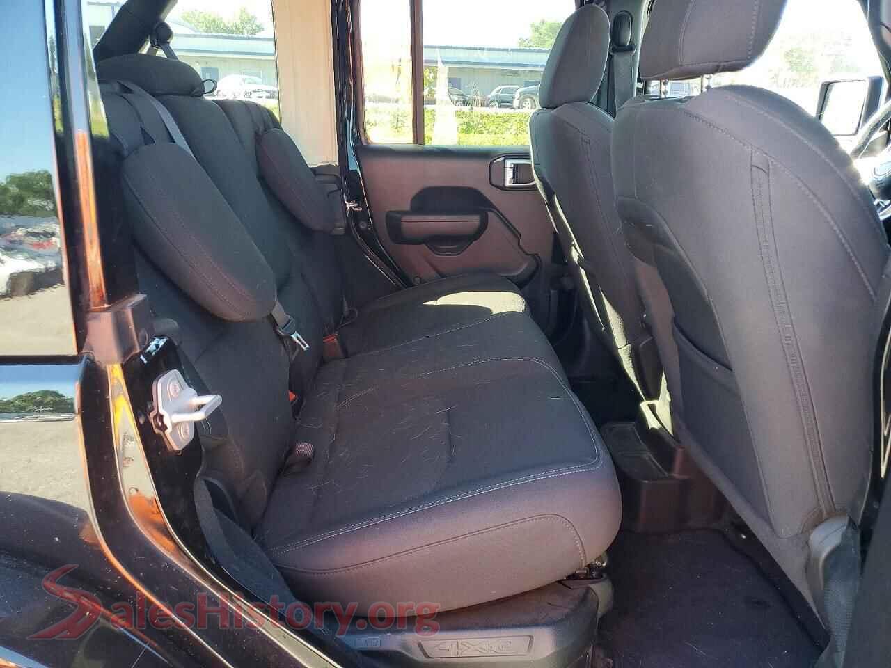 2023 JEEP WRANGLER VIN 1C4JJXR69PW566554, odometer mileage