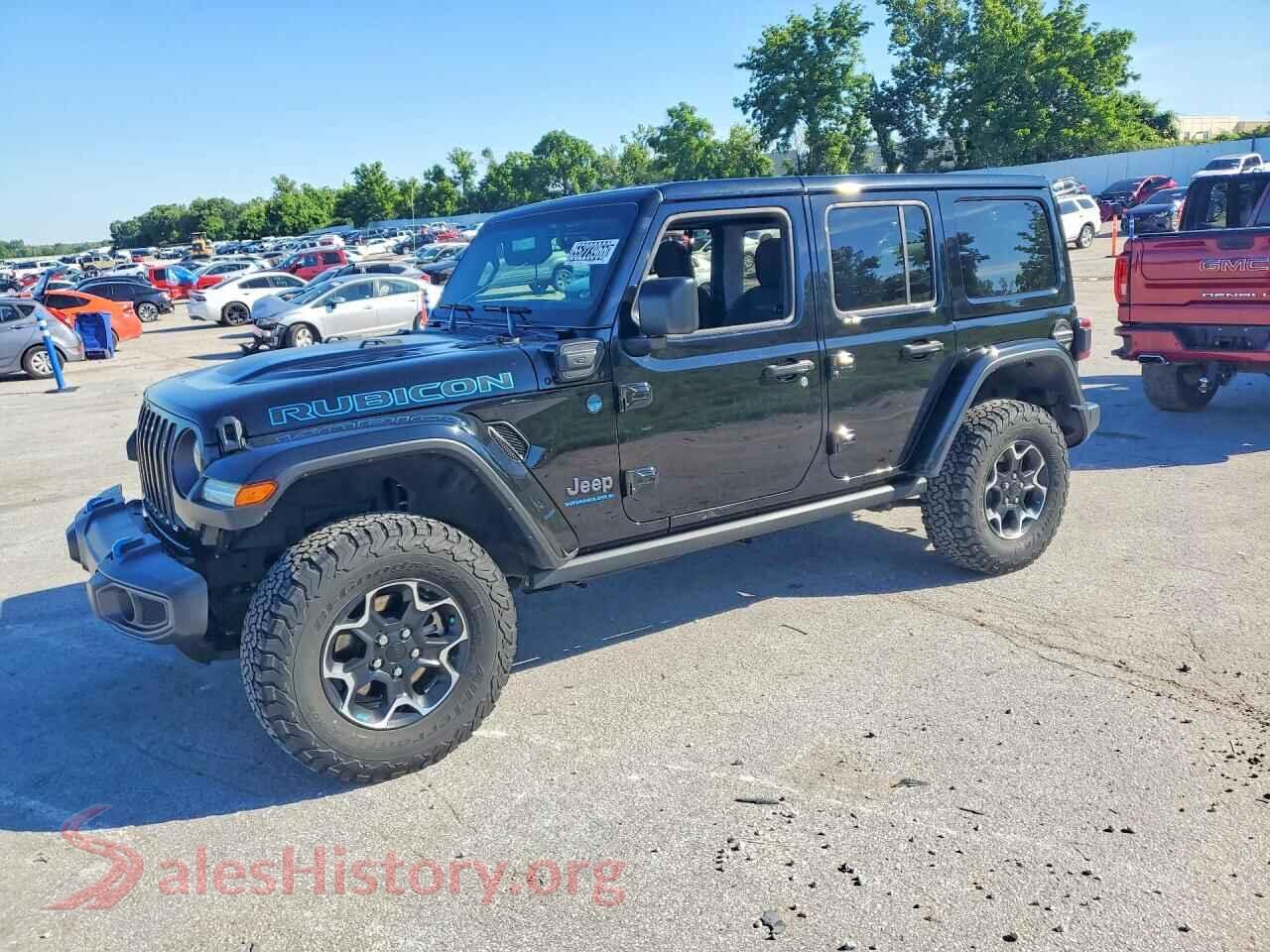 2023 JEEP WRANGLER VIN 1C4JJXR69PW566554, auction photo