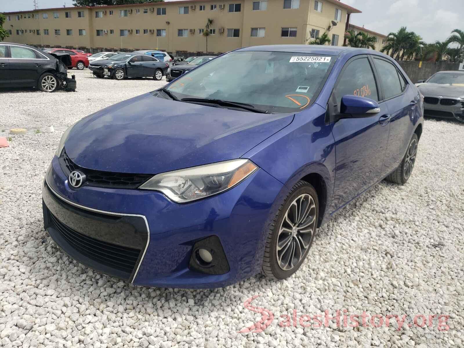 2T1BURHE8GC506466 2016 TOYOTA COROLLA