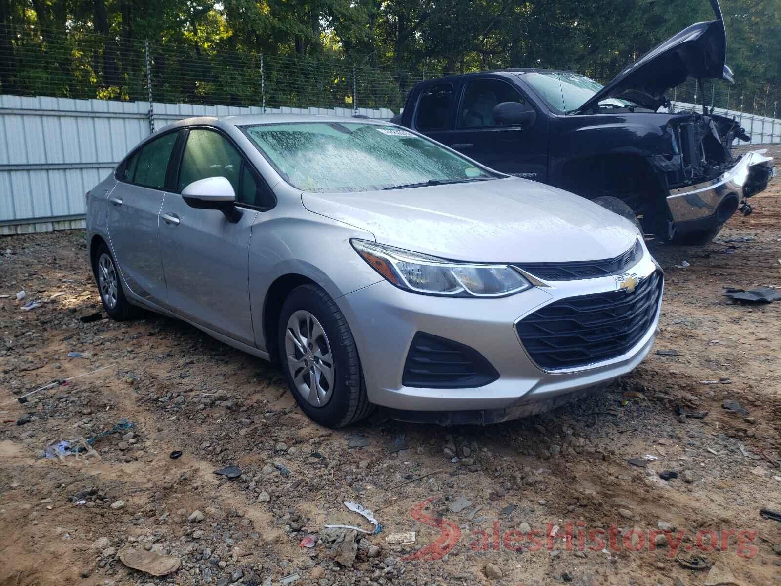 1G1BJ5SM6K7105311 2019 CHEVROLET CRUZE