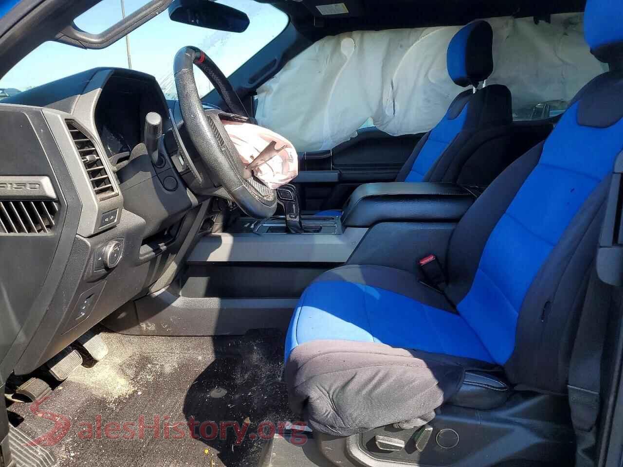 2017 FORD F150 VIN 1FTEX1RG2HFA44856, engine bay