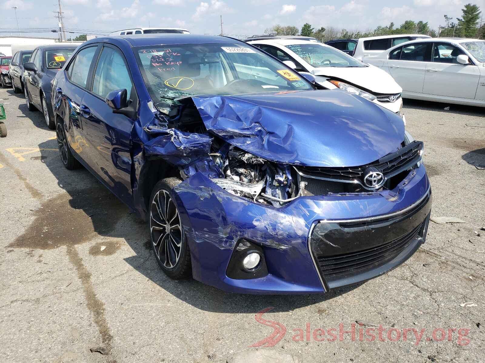 2T1BURHE5GC699451 2016 TOYOTA COROLLA