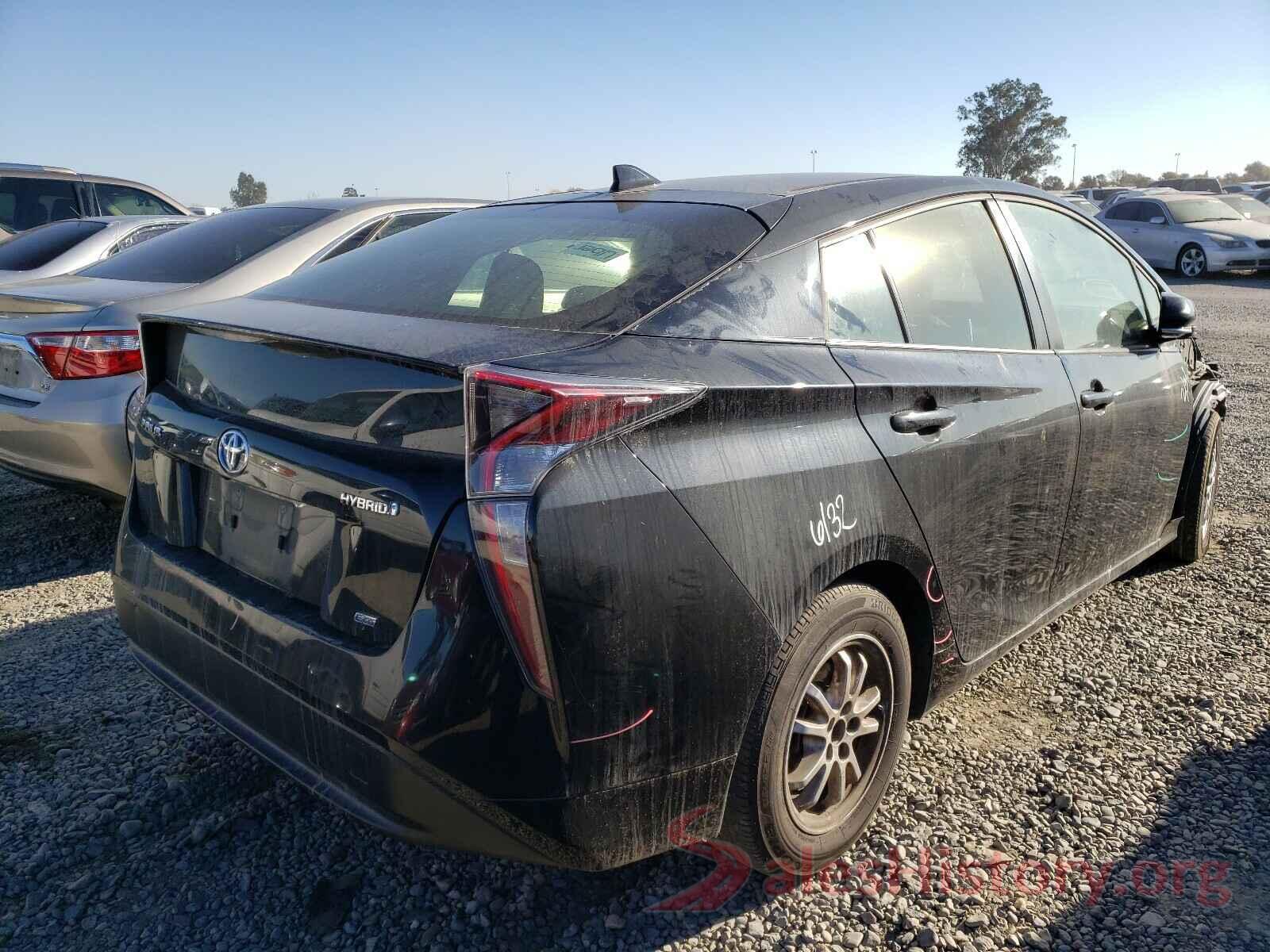 JTDKARFU8G3024169 2016 TOYOTA PRIUS