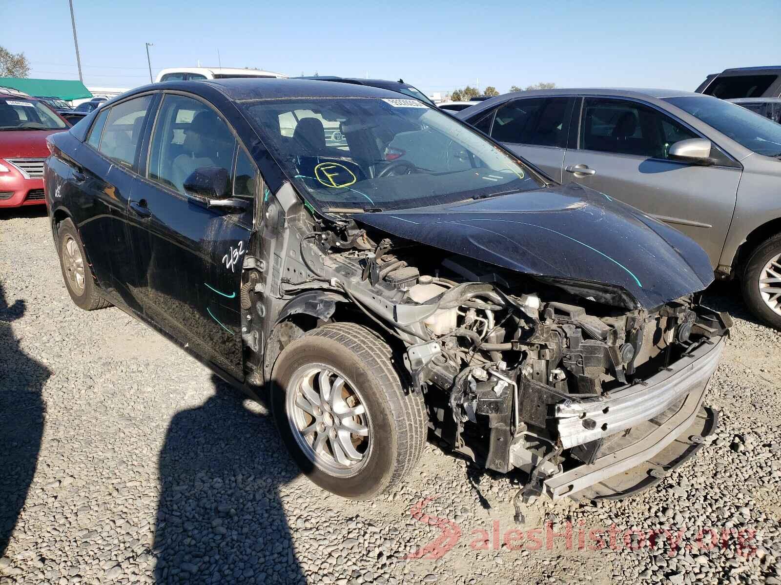 JTDKARFU8G3024169 2016 TOYOTA PRIUS