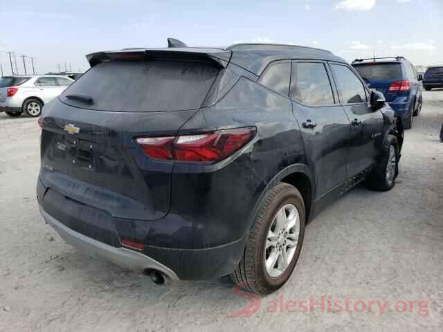 3GNKBCRS5KS605529 2019 CHEVROLET BLAZER 2LT