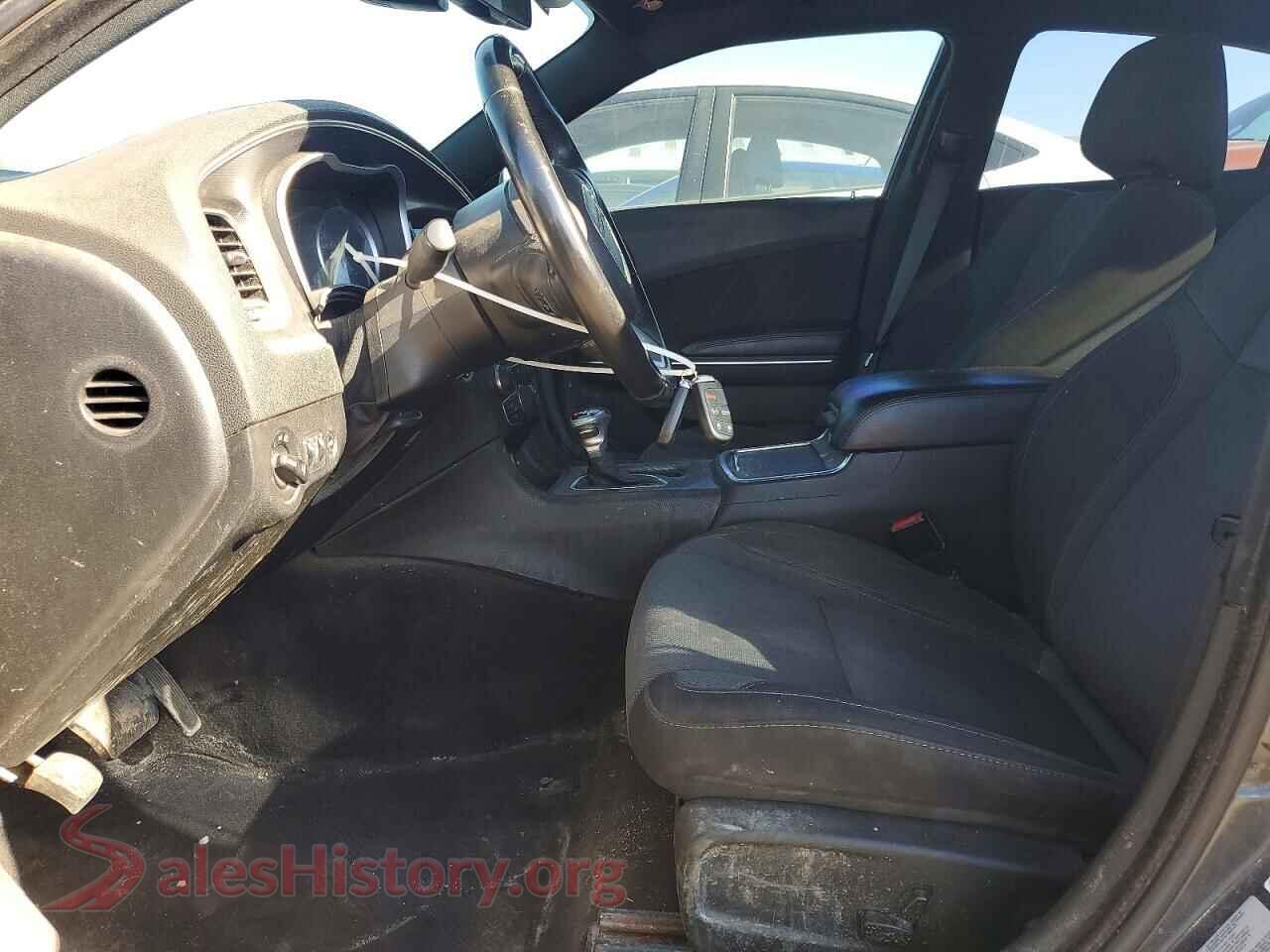 2017 DODGE CHARGER VIN 2C3CDXHG0HH654133, engine bay